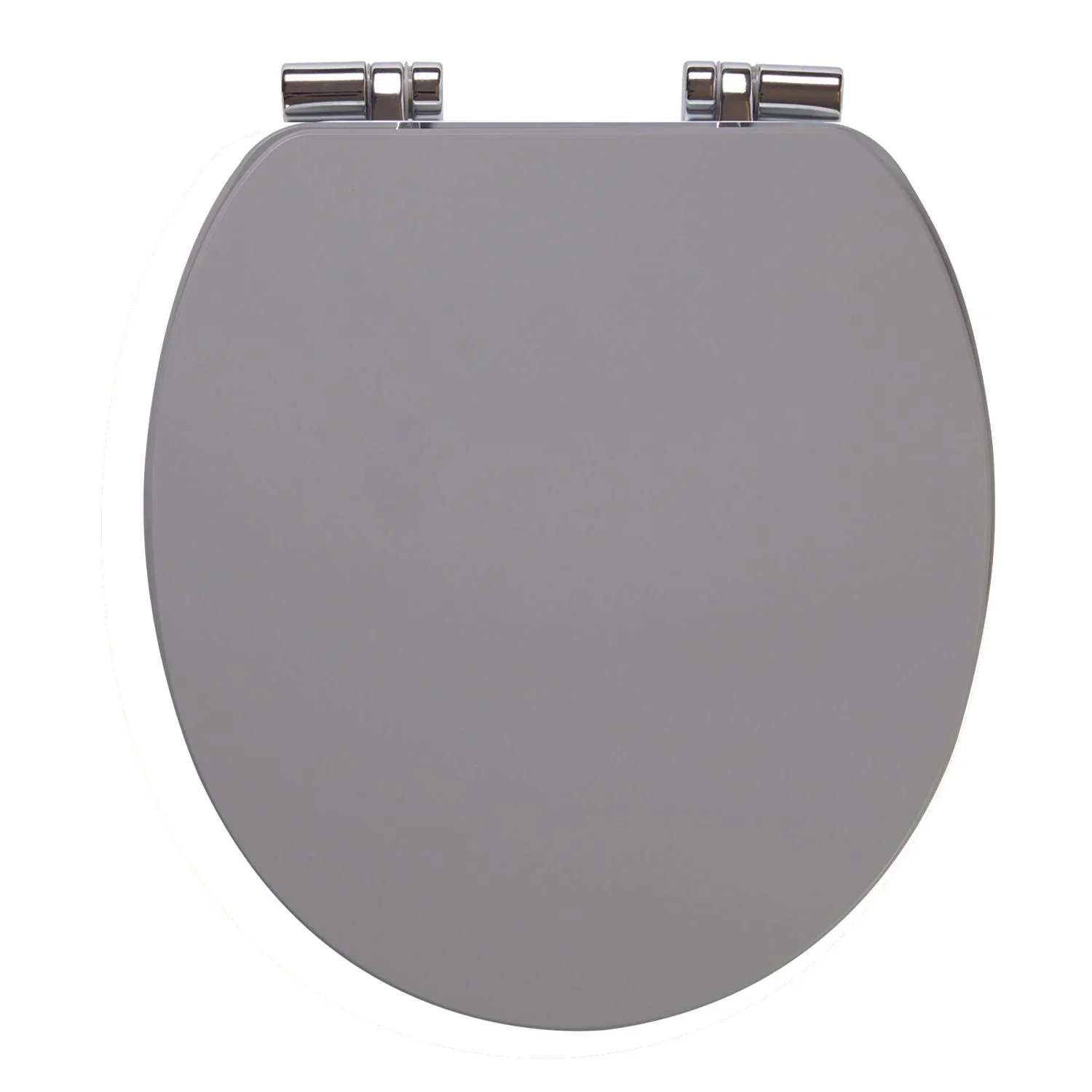 Holborn Seat Matt Grey – Chrome Hinge