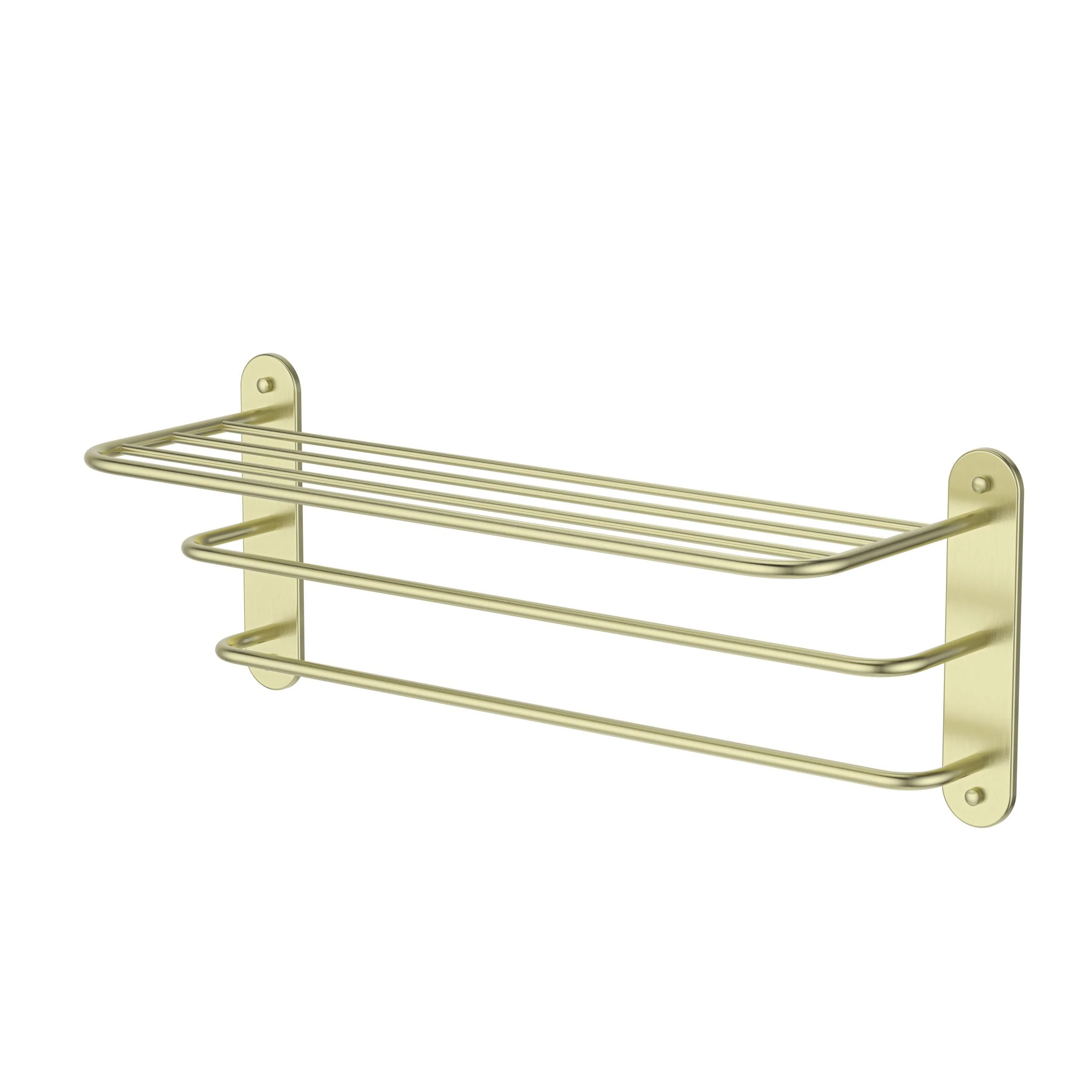 Holborn Towel Rack- Brushed Brass
