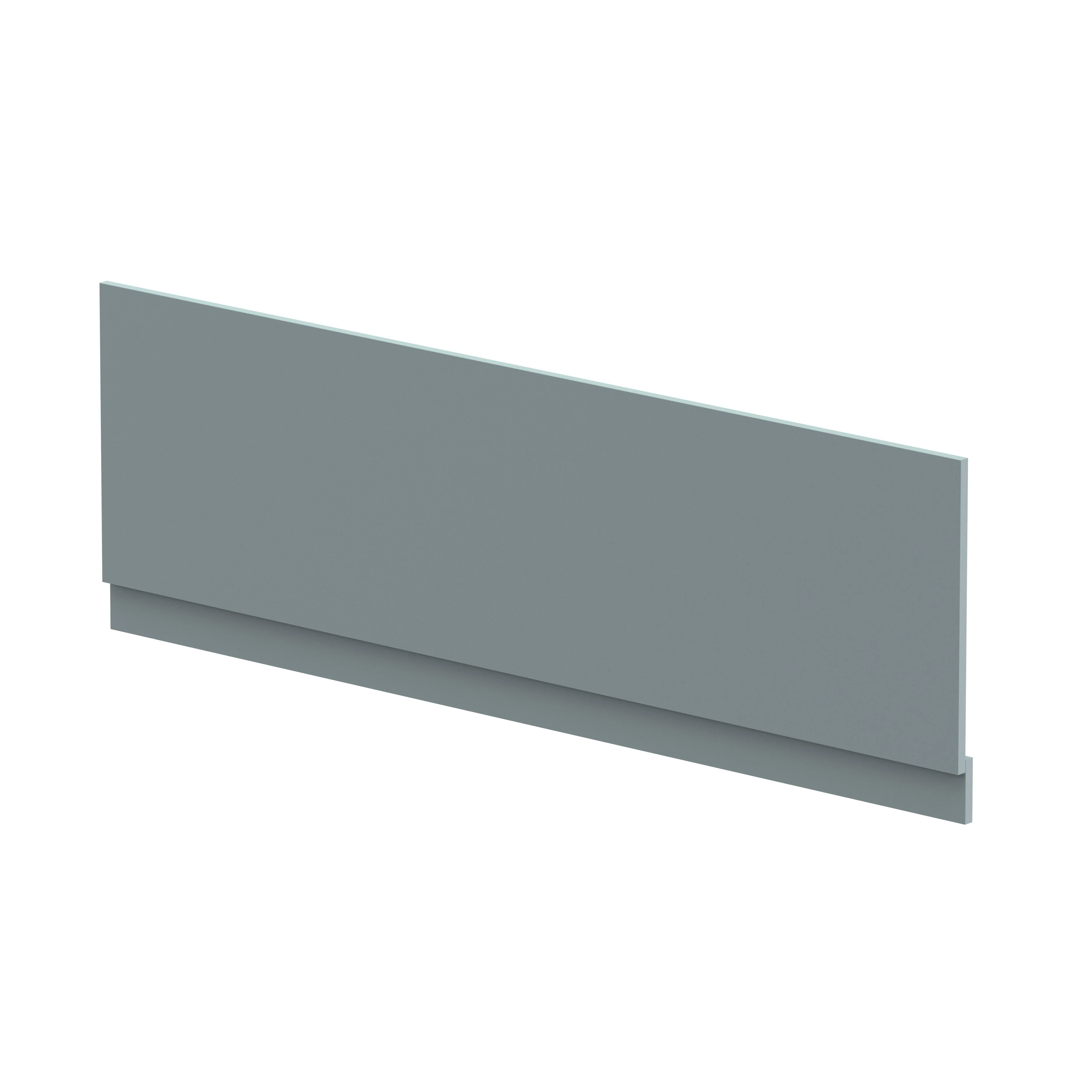 Hudson Reed 1700mm Bath Front Panel & Plinth - Coastal Grey