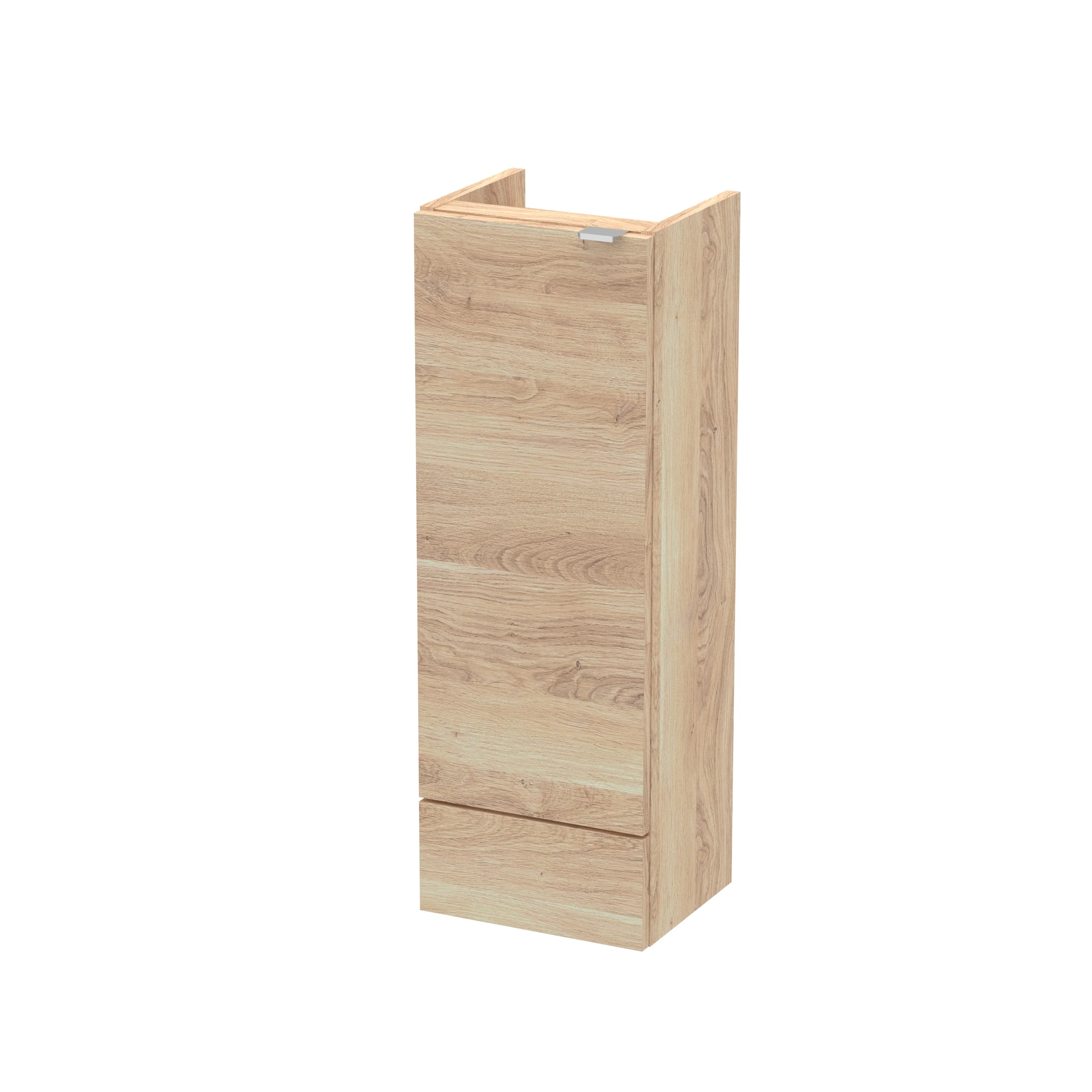 Hudson Reed 300mm Base Unit - Compact - Bleached Oak