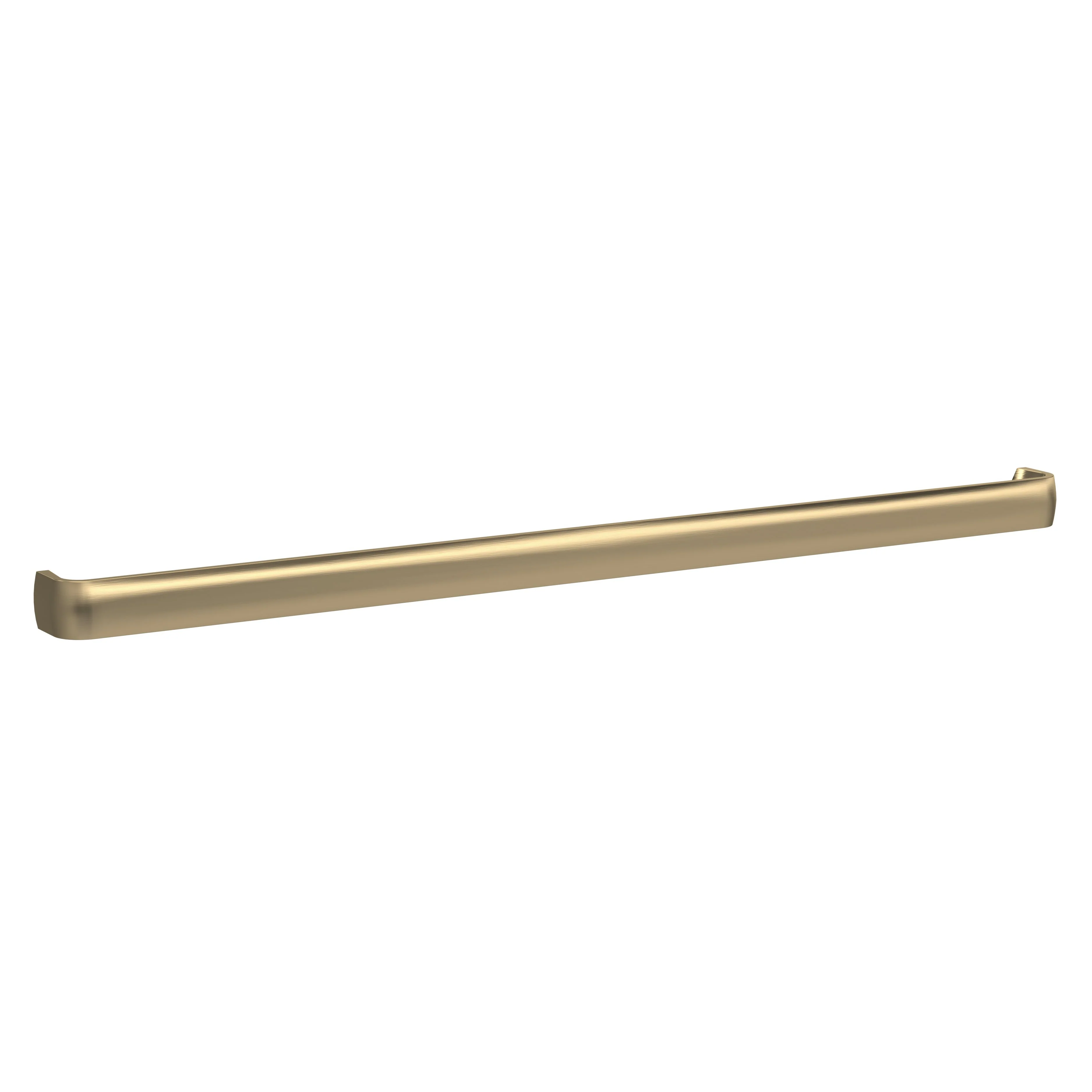 Nuie Thin D Handle 328mm (320mm centre) - Brushed Brass