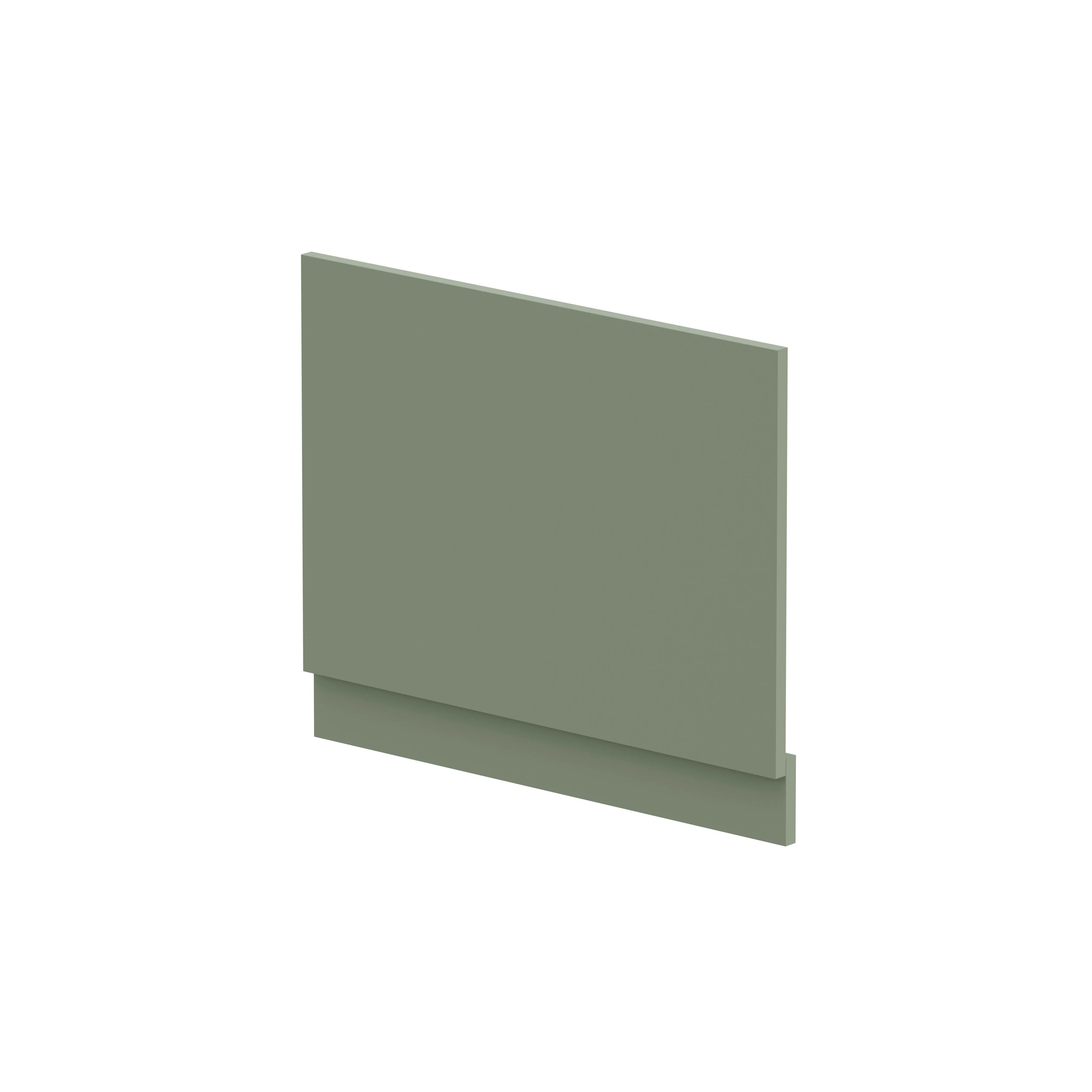Hudson Reed 700mm Bath End Panel & Plinth - Satin Green
