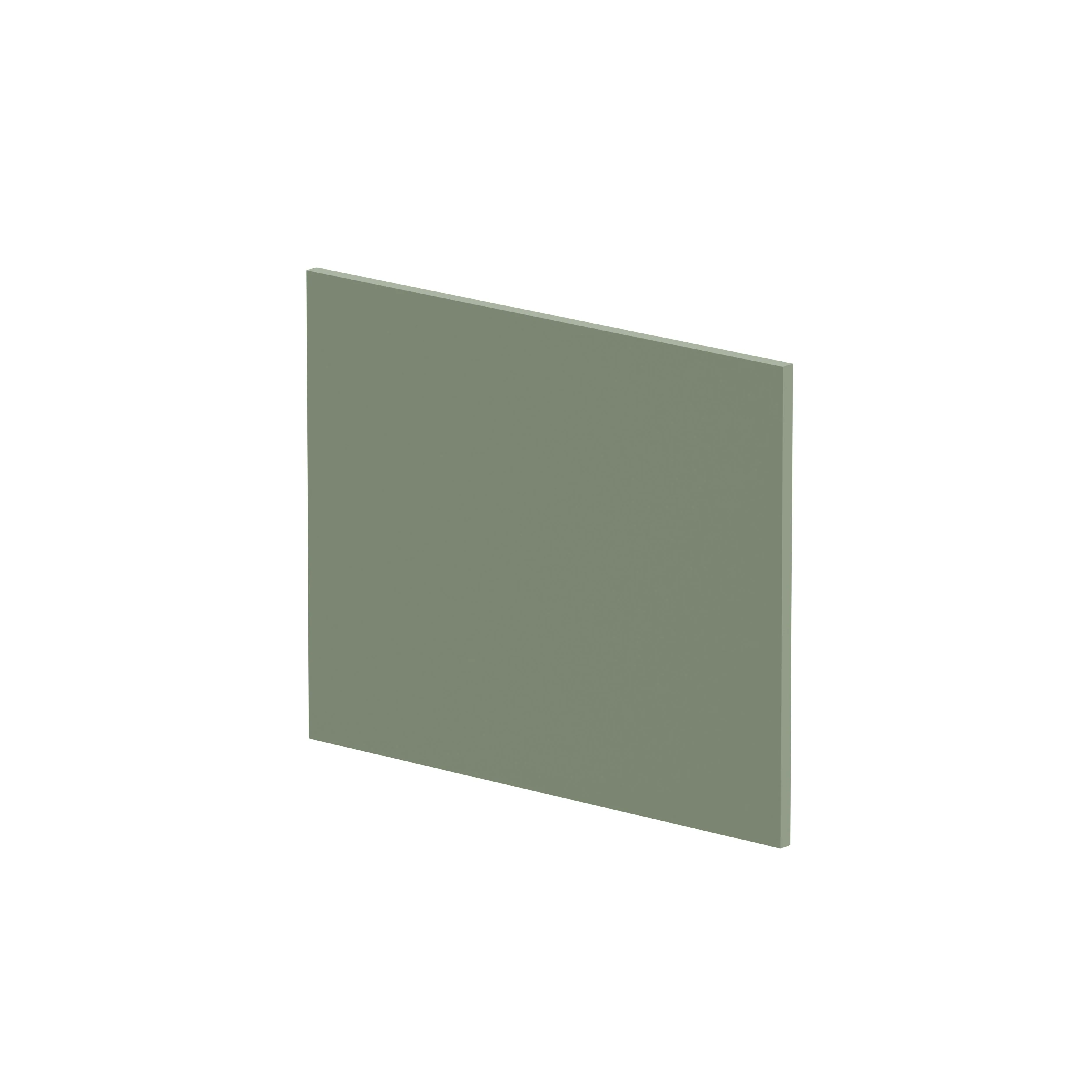 Hudson Reed 700mm Shower Bath End Panel - Satin Green