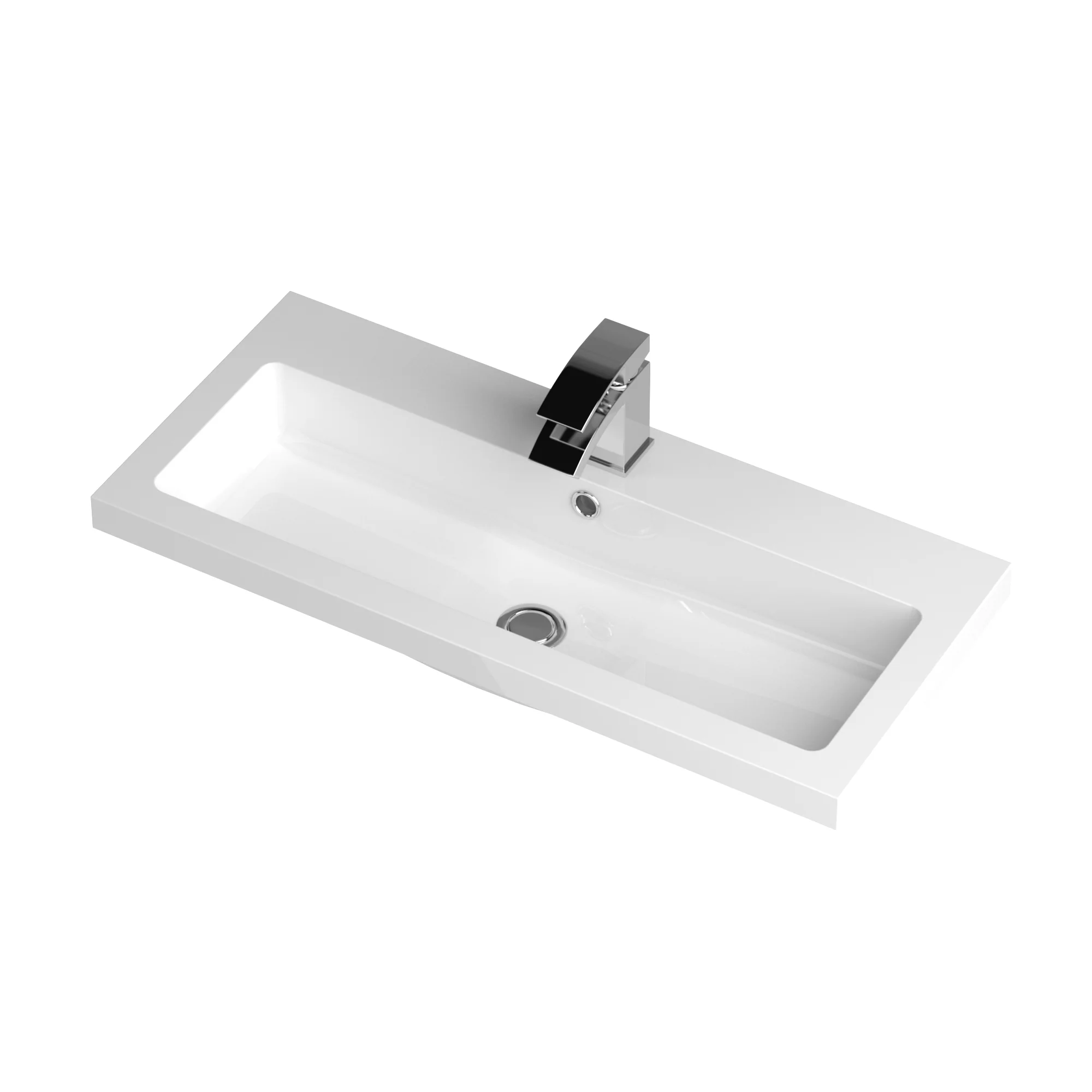 Hudson Reed 800mm Full Depth Basin - White