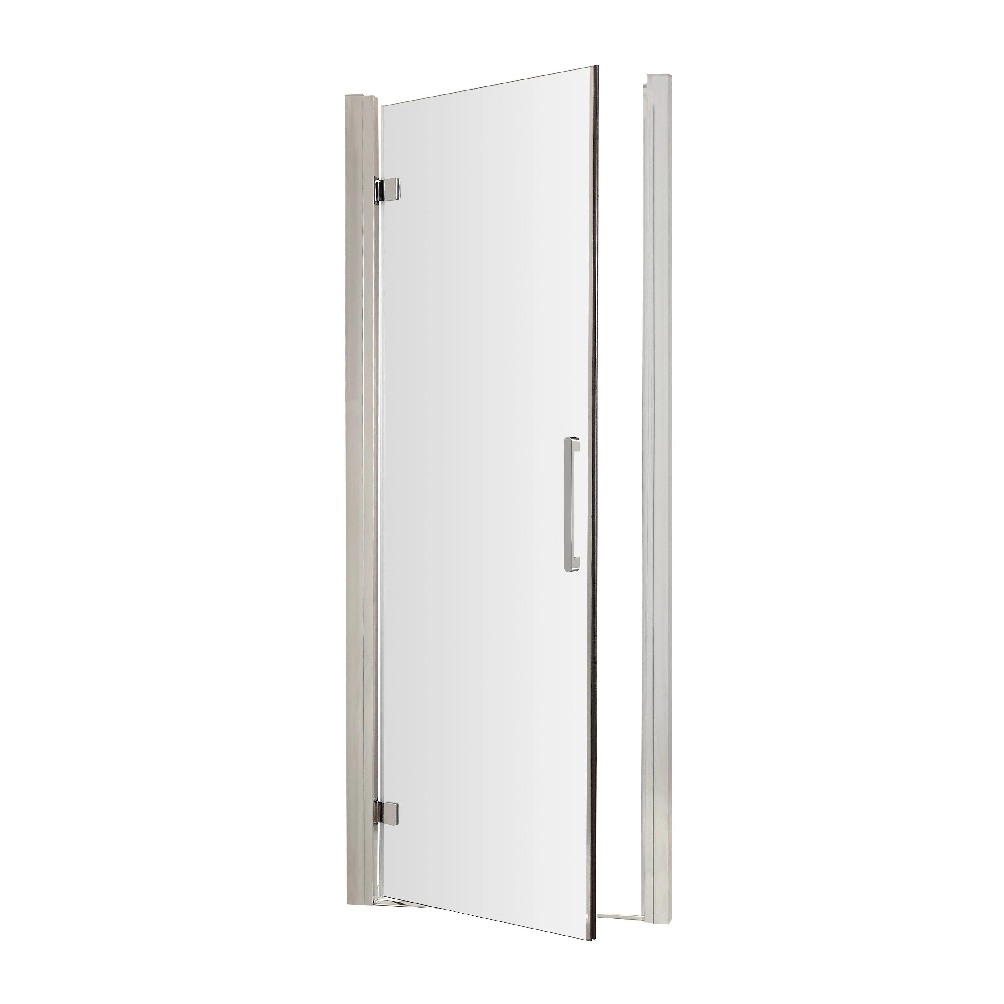Hudson Reed Apex 8mm Glass 800mm Hinged Door - Polished Chrome