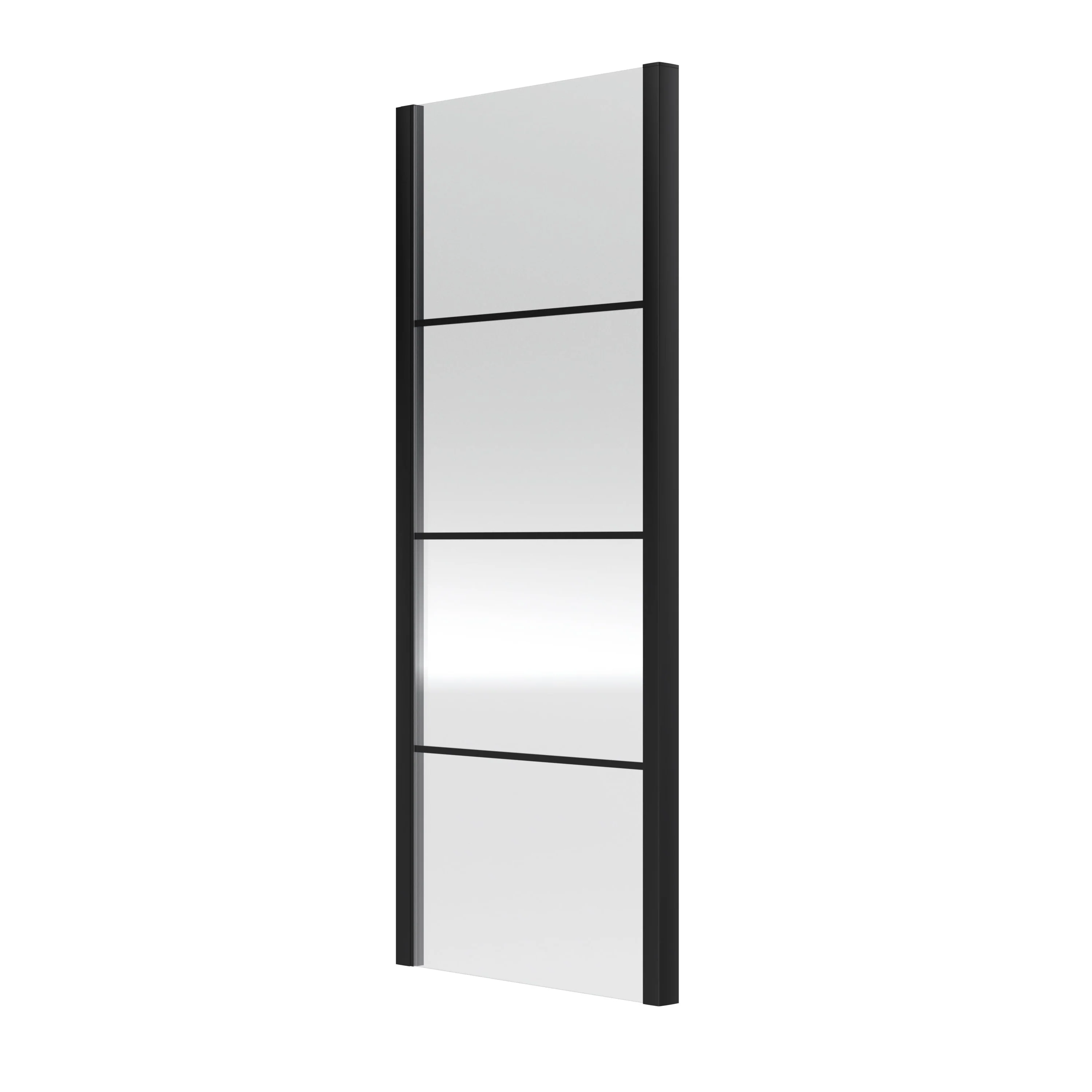 Hudson Reed Apex 900mm Side Panel - Matt Black
