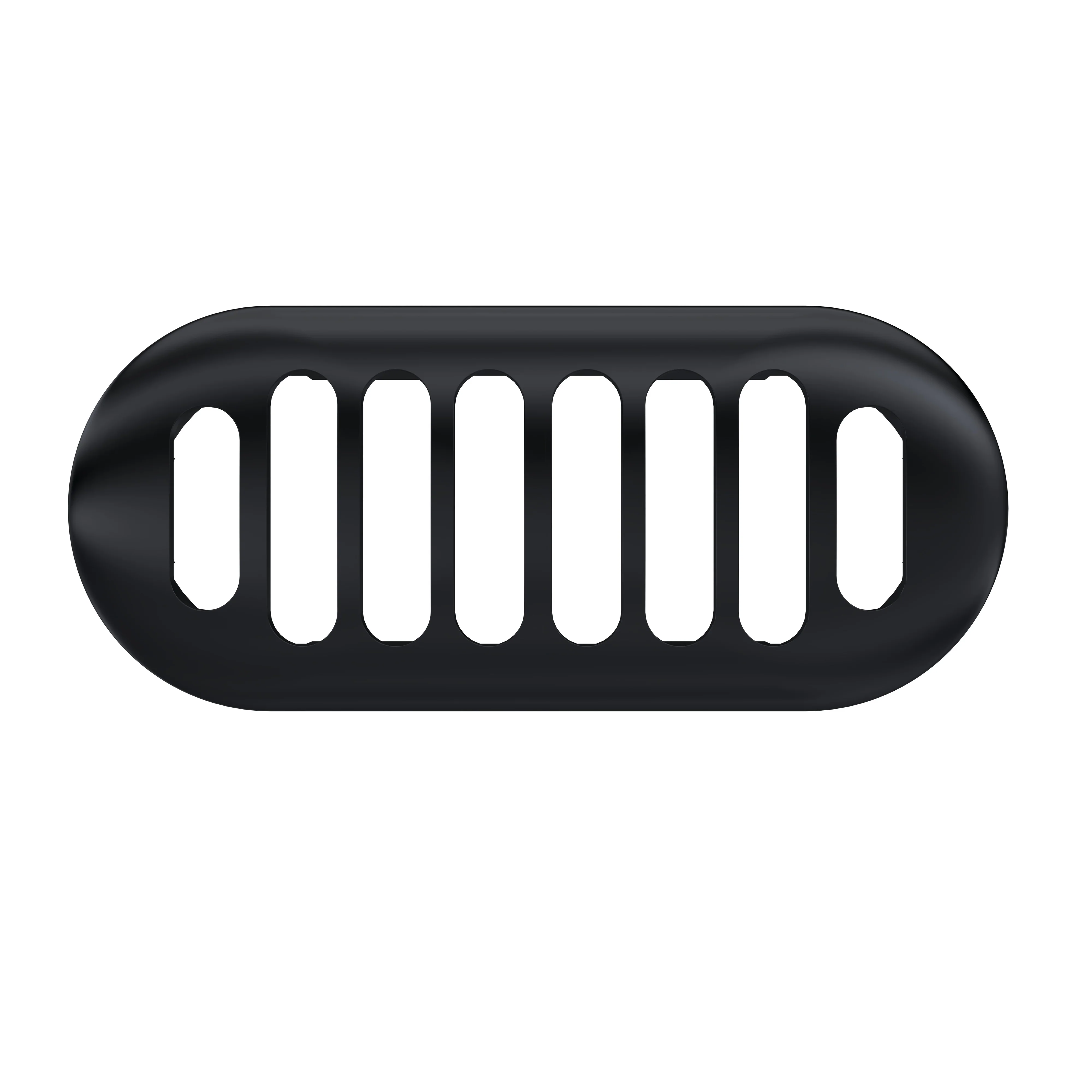 Hudson Reed Chancery Black Overflow Cover