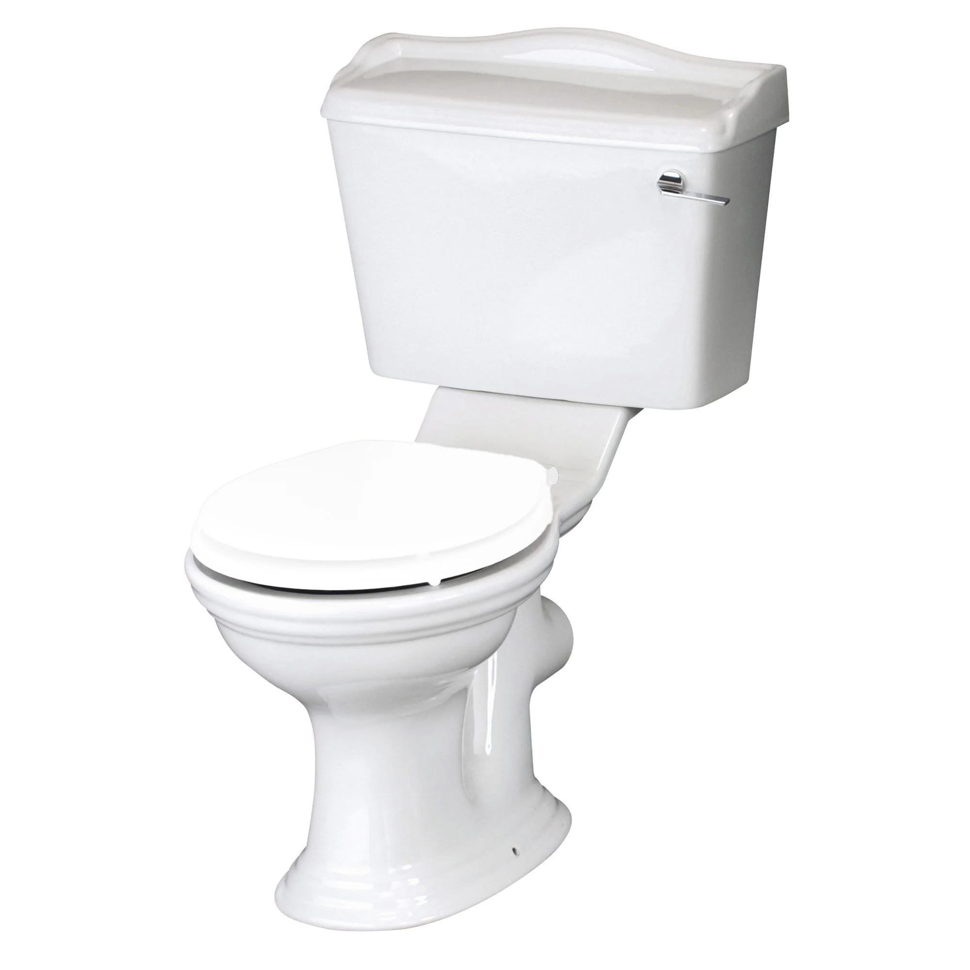 Hudson Reed Chancery Close Coupled Pan & Cistern - White