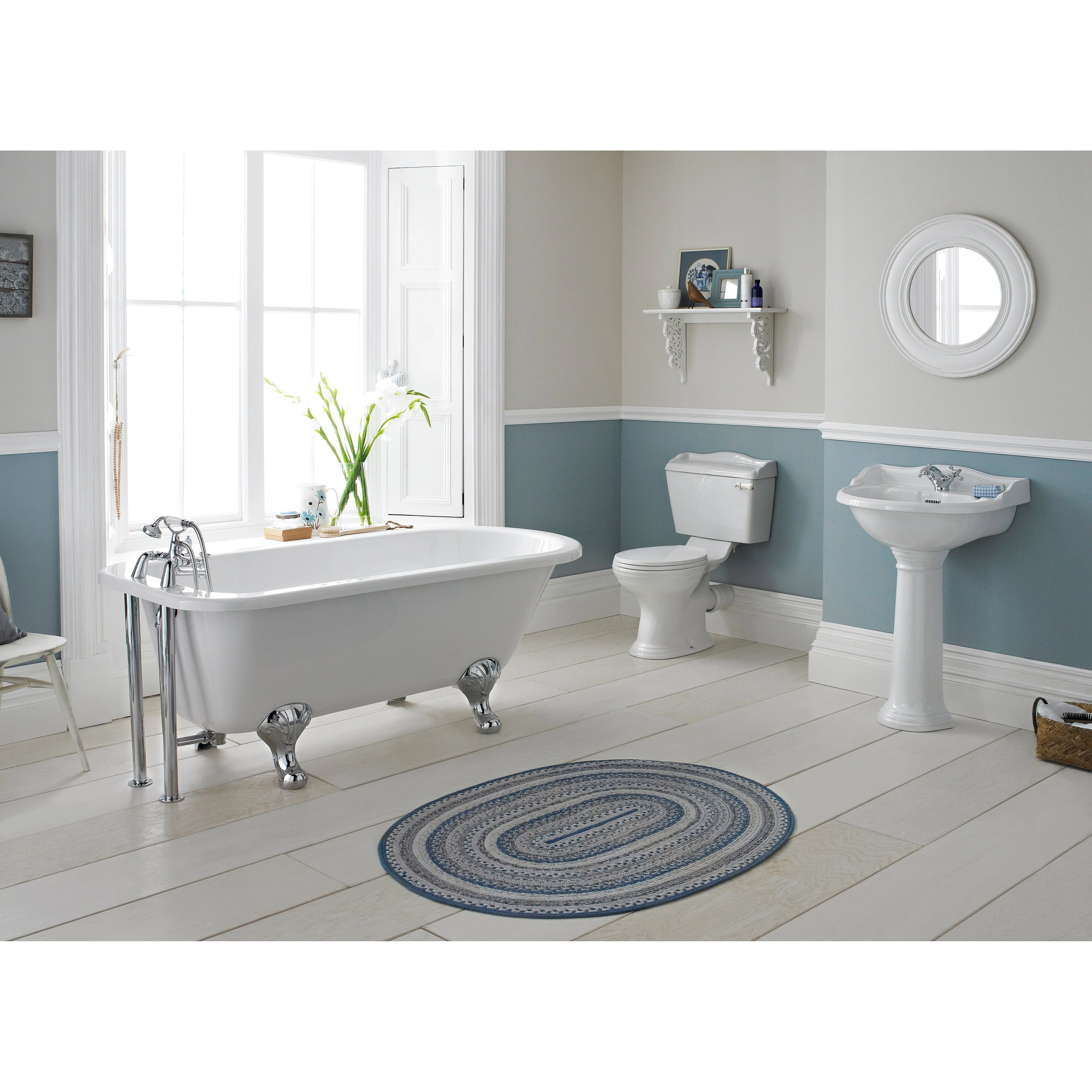 Hudson Reed Chancery Close Coupled Pan & Cistern - White - Image 3