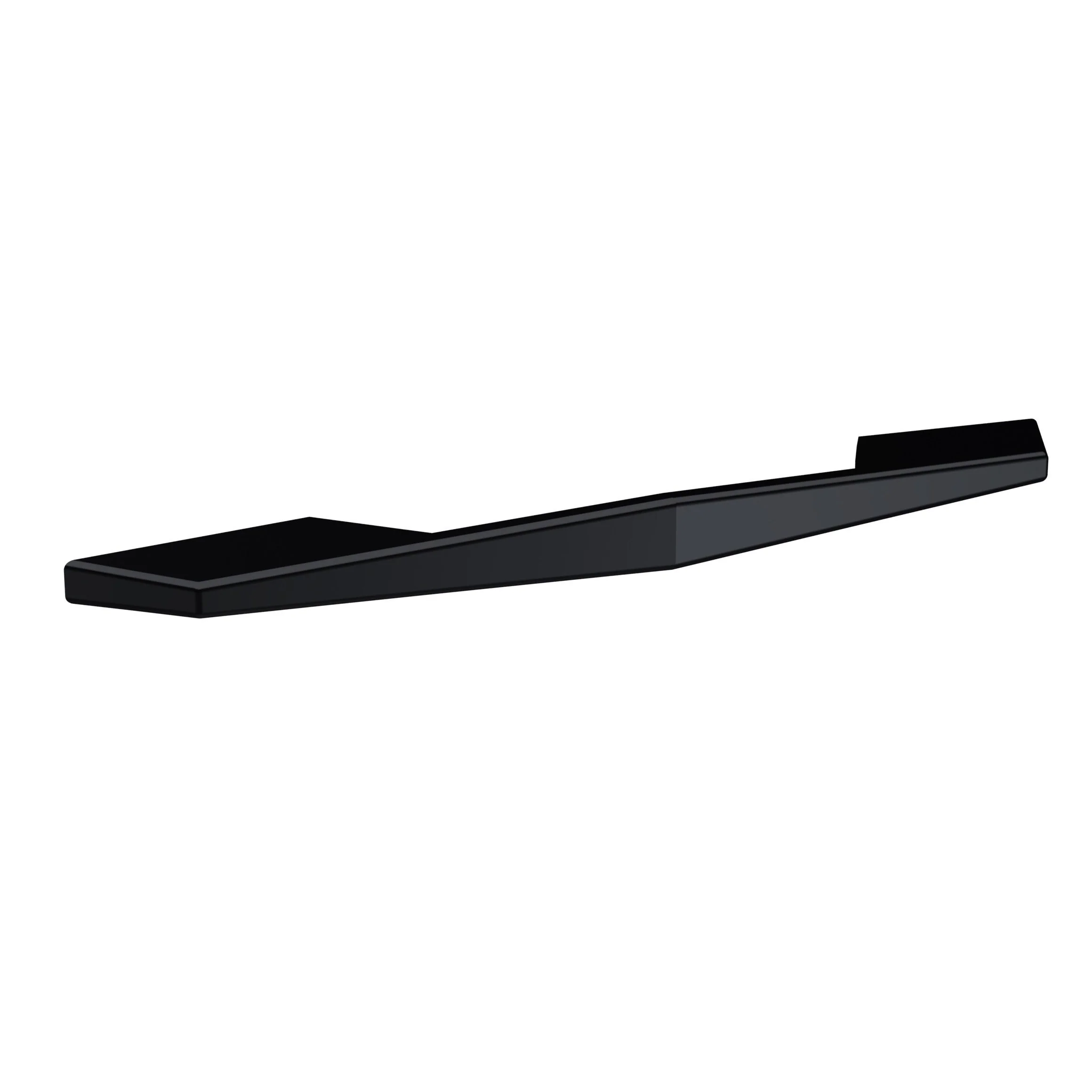 Hudson Reed Angular D Handle 180mm (160mm centre) - Matt Black