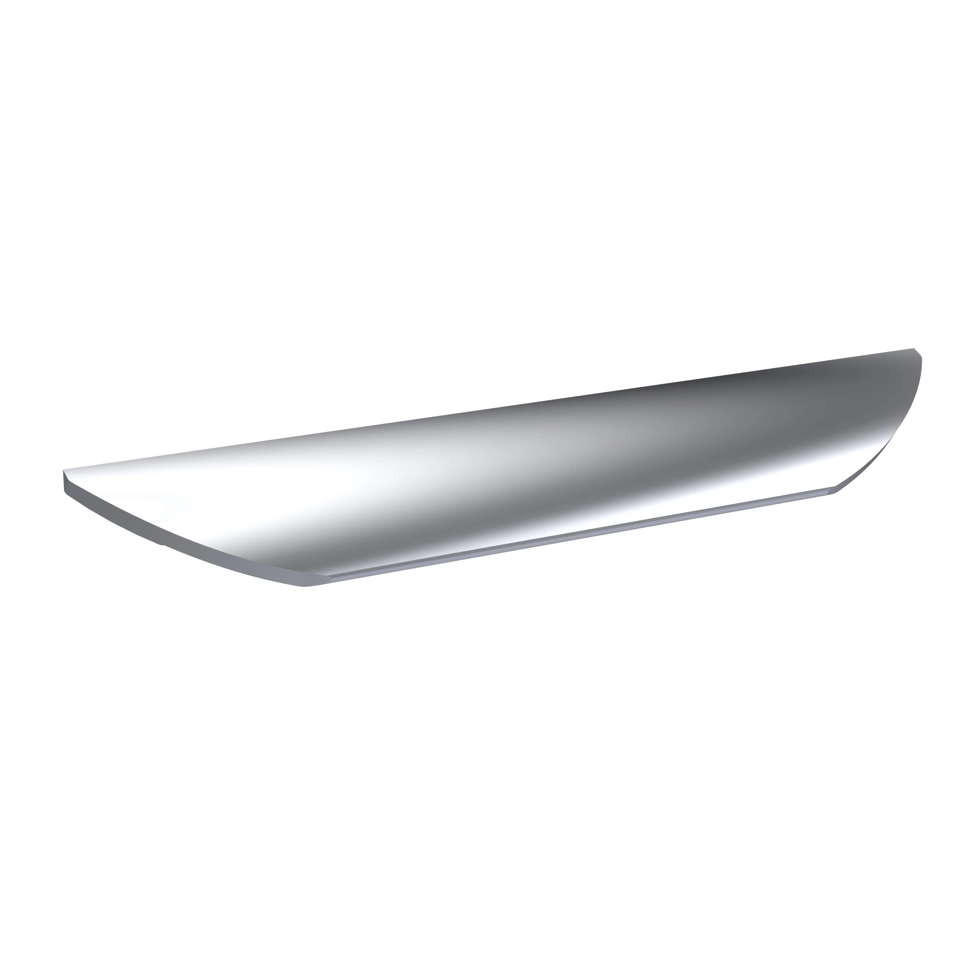 Nuie Parade Finger Pull Handle 252mm (160mm centre) - Chrome