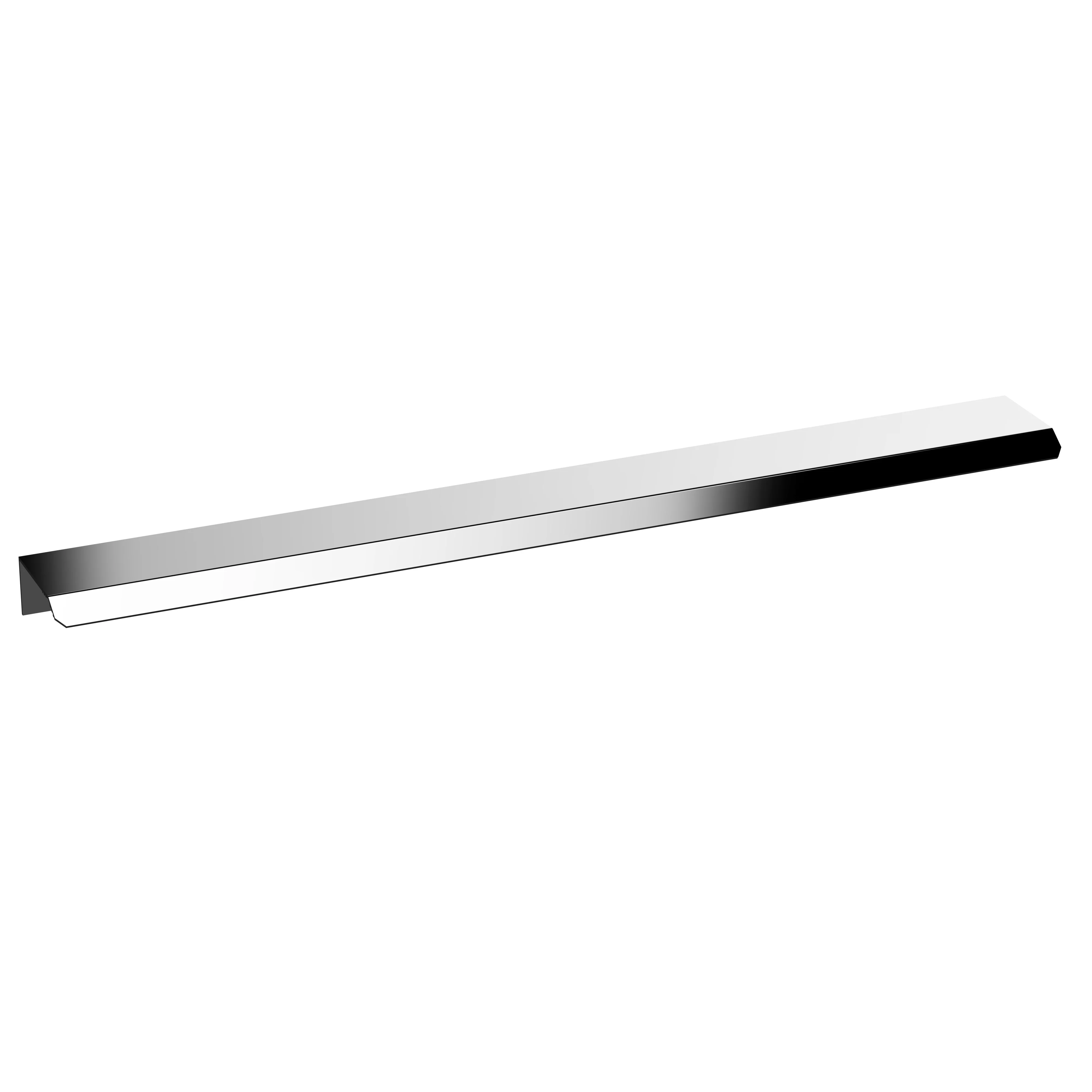Nuie Slimline Finger Pull Handle 300mm (224mm centre) - Chrome