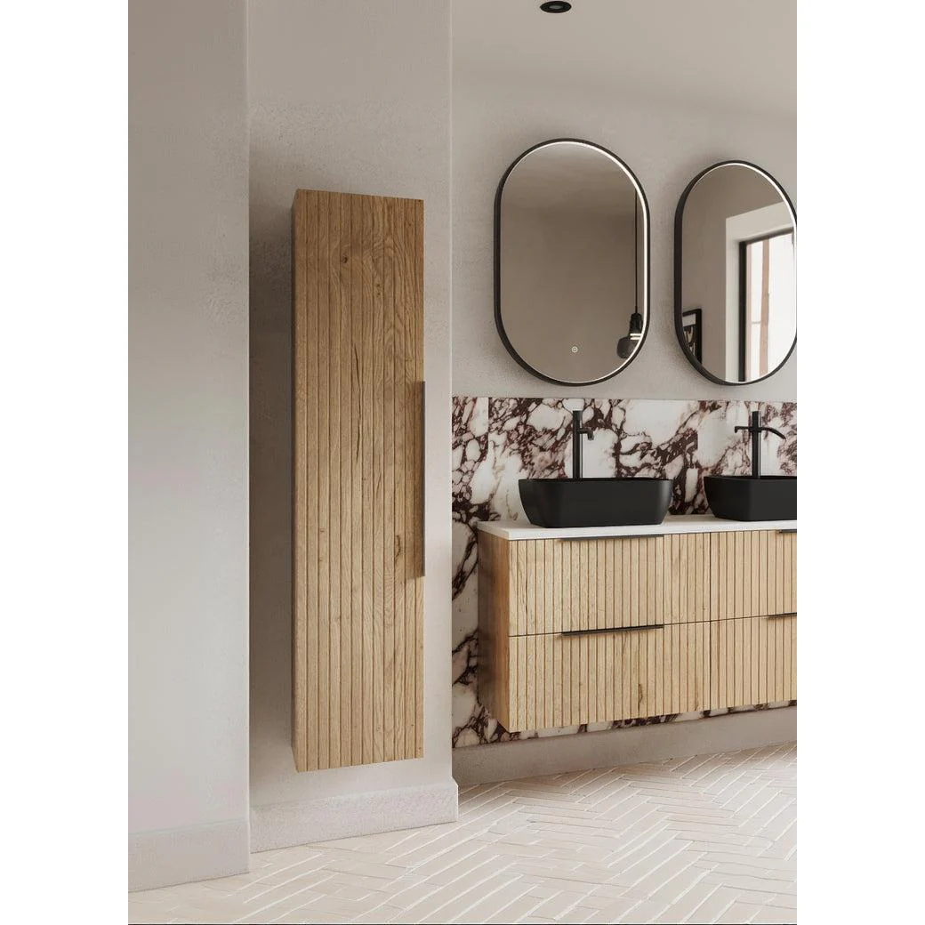 Nuie Slimline Finger Pull Handle 500mm (320mm centre) - Matt Black - Image 3