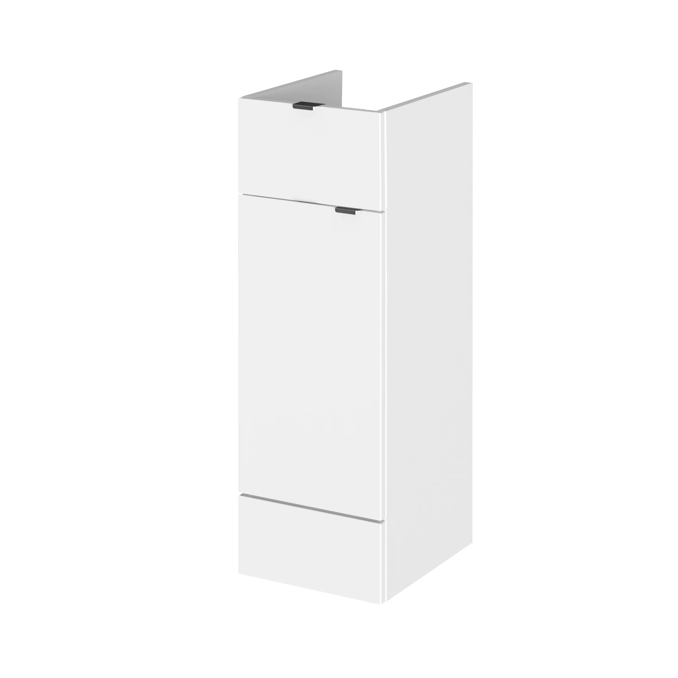 Hudson Reed Fusion 300mm Drawer Lined Unit - Gloss White - OFF122
