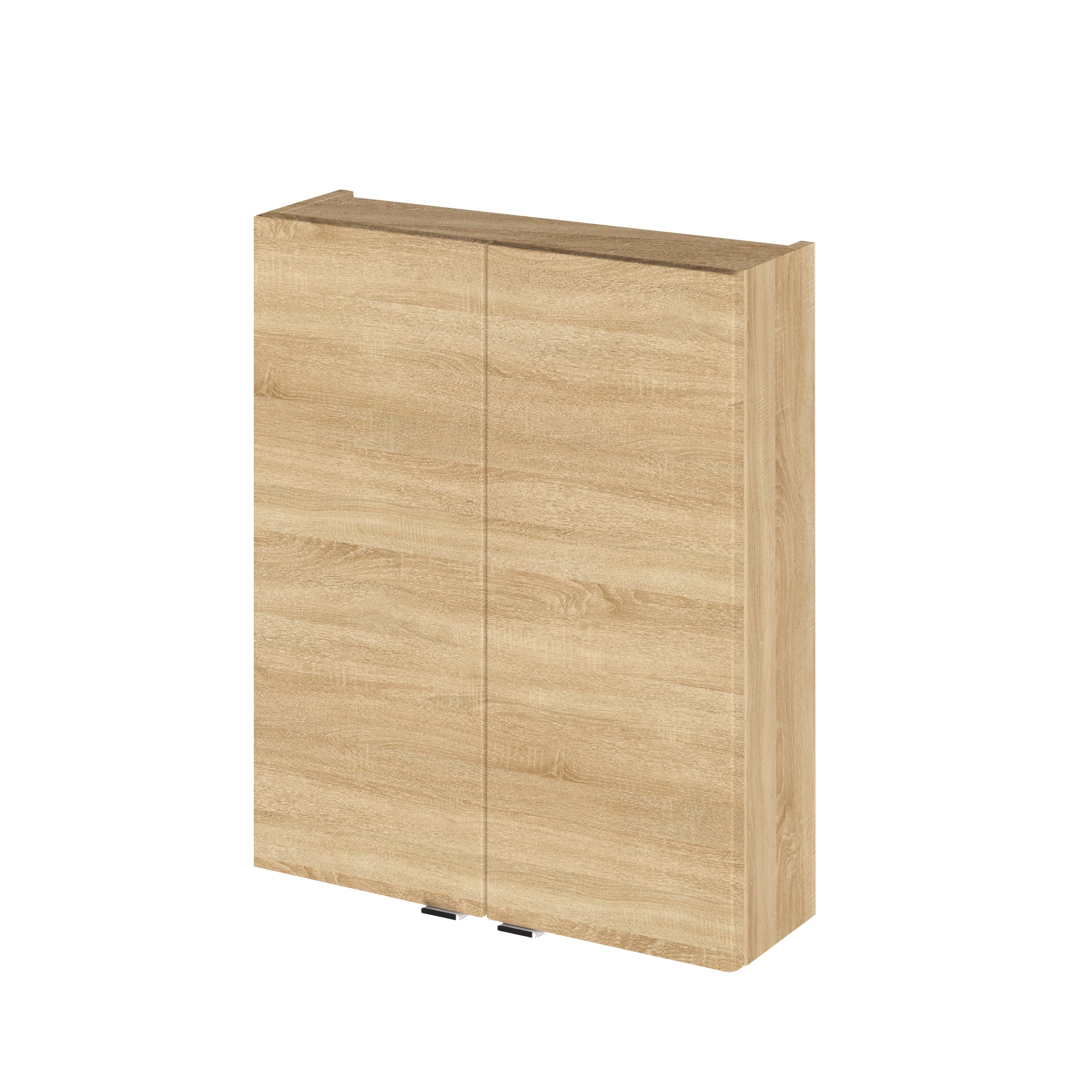 Hudson Reed Fusion 500mm Drawer Unit - Natural Oak