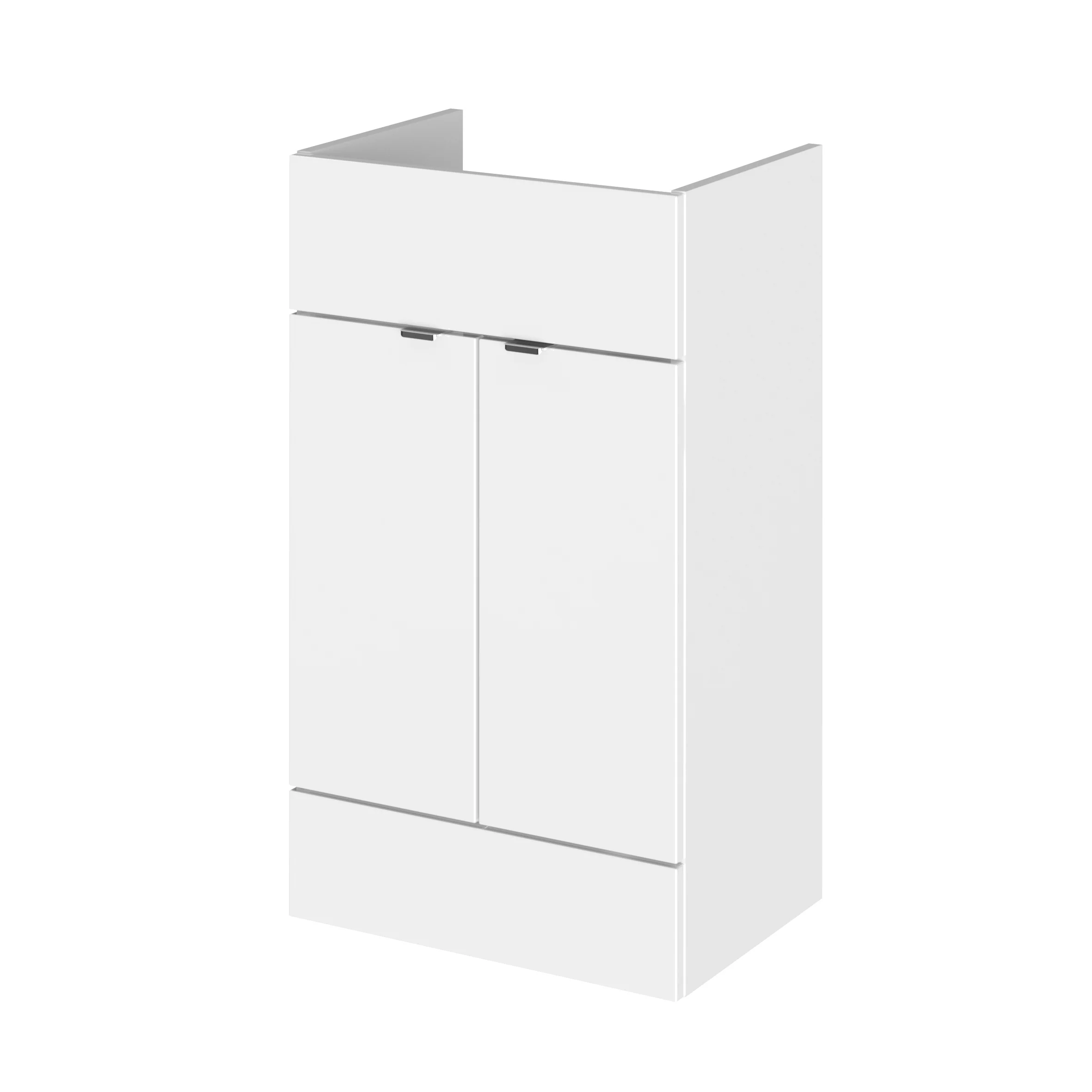 Hudson Reed Fusion 500mm Vanity Unit - Gloss White