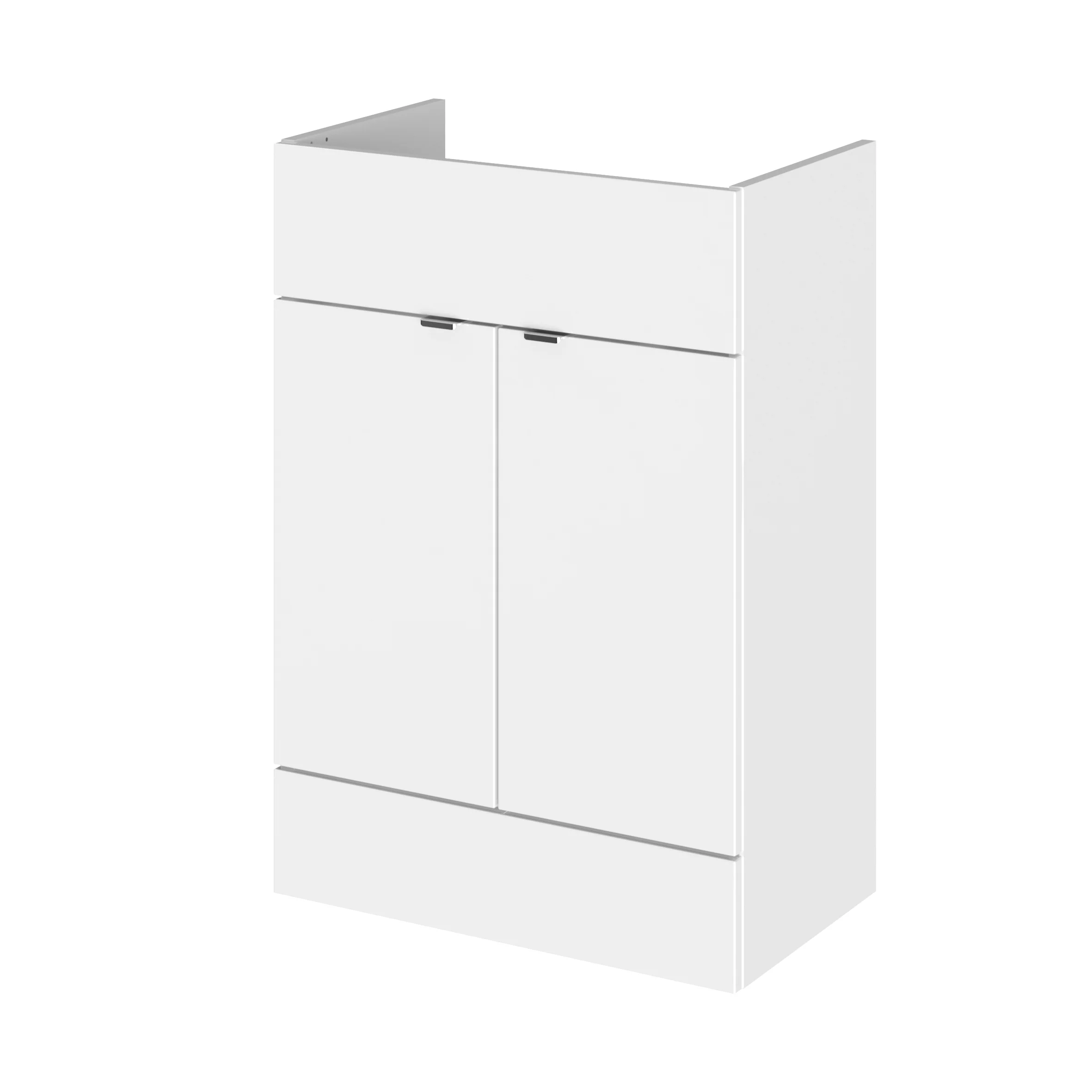 Hudson Reed Fusion 600mm Vanity Unit - Gloss White