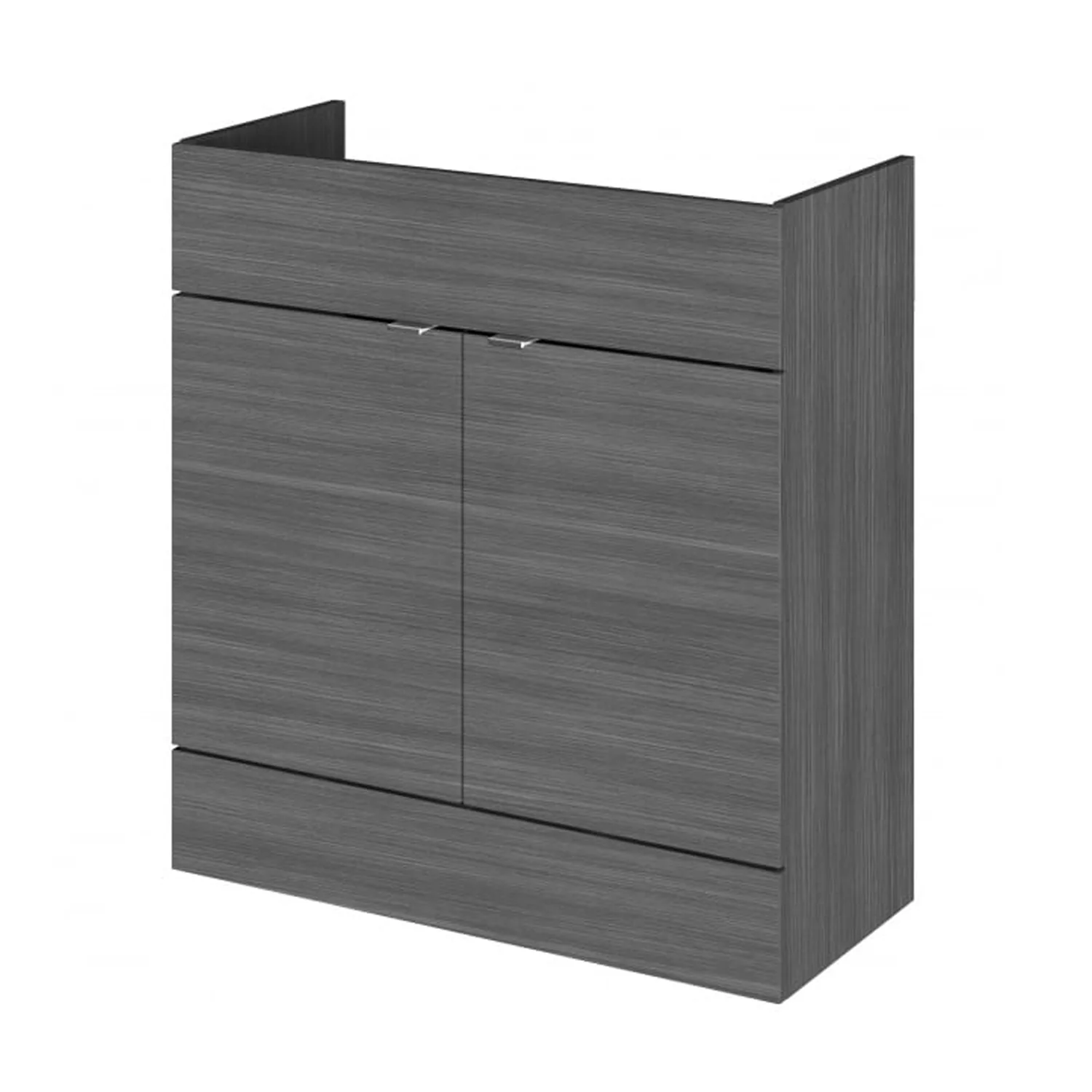 Hudson Reed Fusion 800mm Vanity Unit - Anthracite Woodgrain
