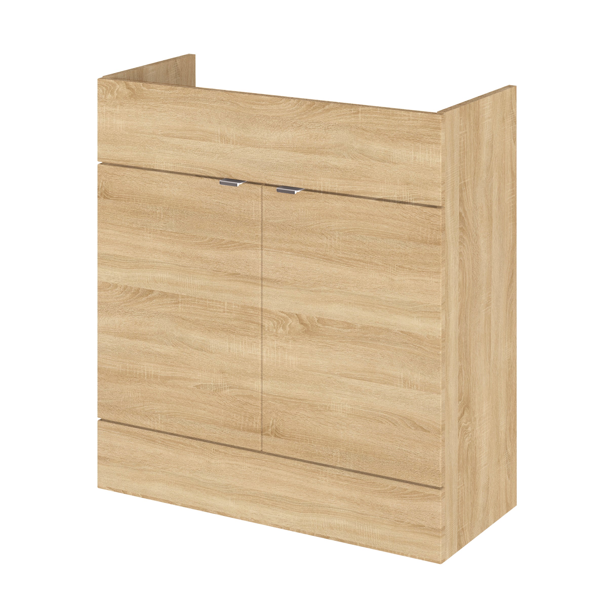 Hudson Reed Fusion 800mm Vanity Unit - Natural Oak