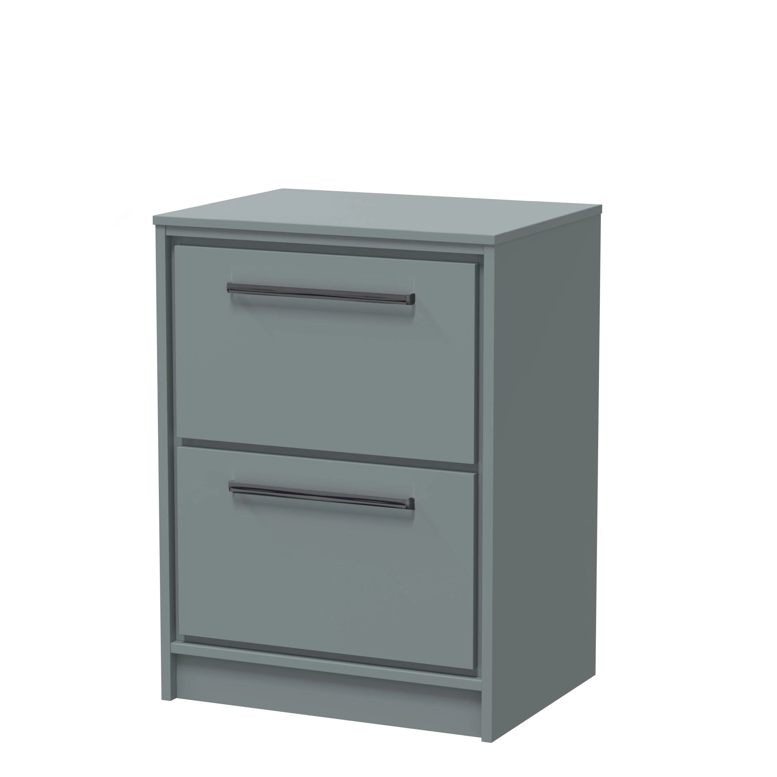 Hudson Reed Lille 600mm 2-Drawer Floor Standing Vanity Unit - Coastal Grey - Image 15