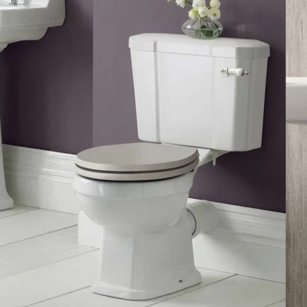 Hudson Reed Richmond Comfort Height Close Coupled WC & Cistern - White - Image 2