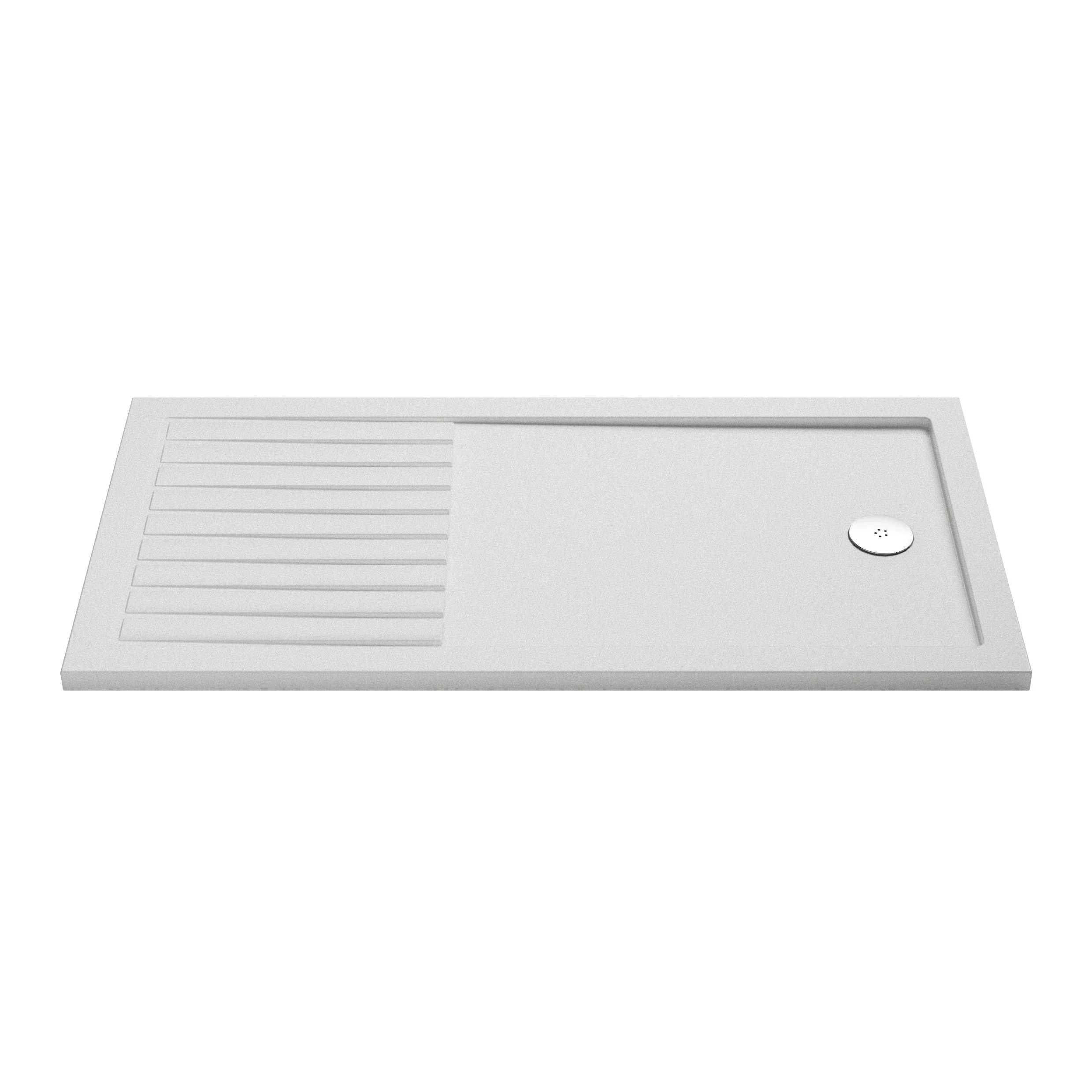 Anti Slip 1700 x 800 Rectangular Walk-In Shower Tray