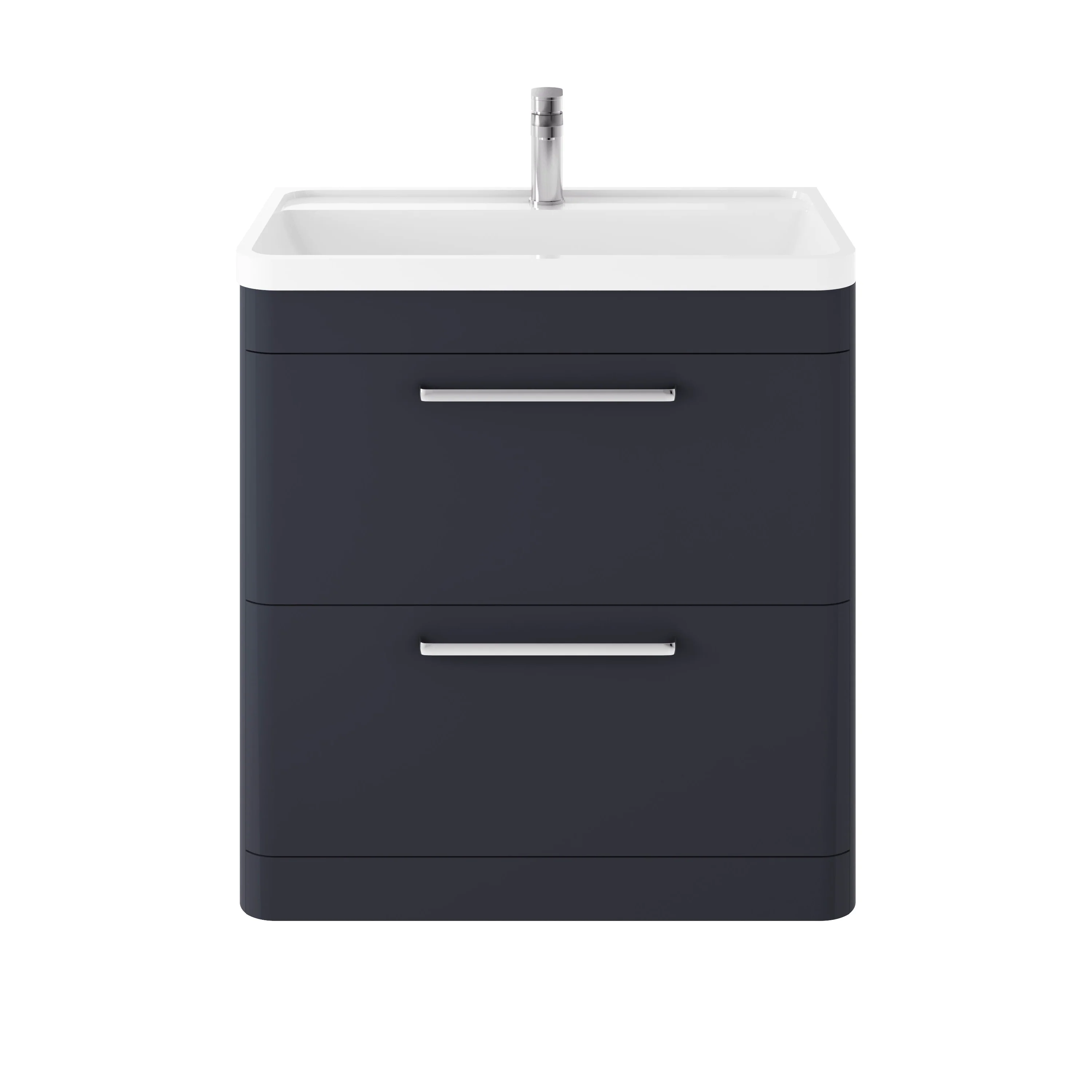 Hudson Reed Solar Floor Standing 800mm Cabinet & Basin - Indigo Blue