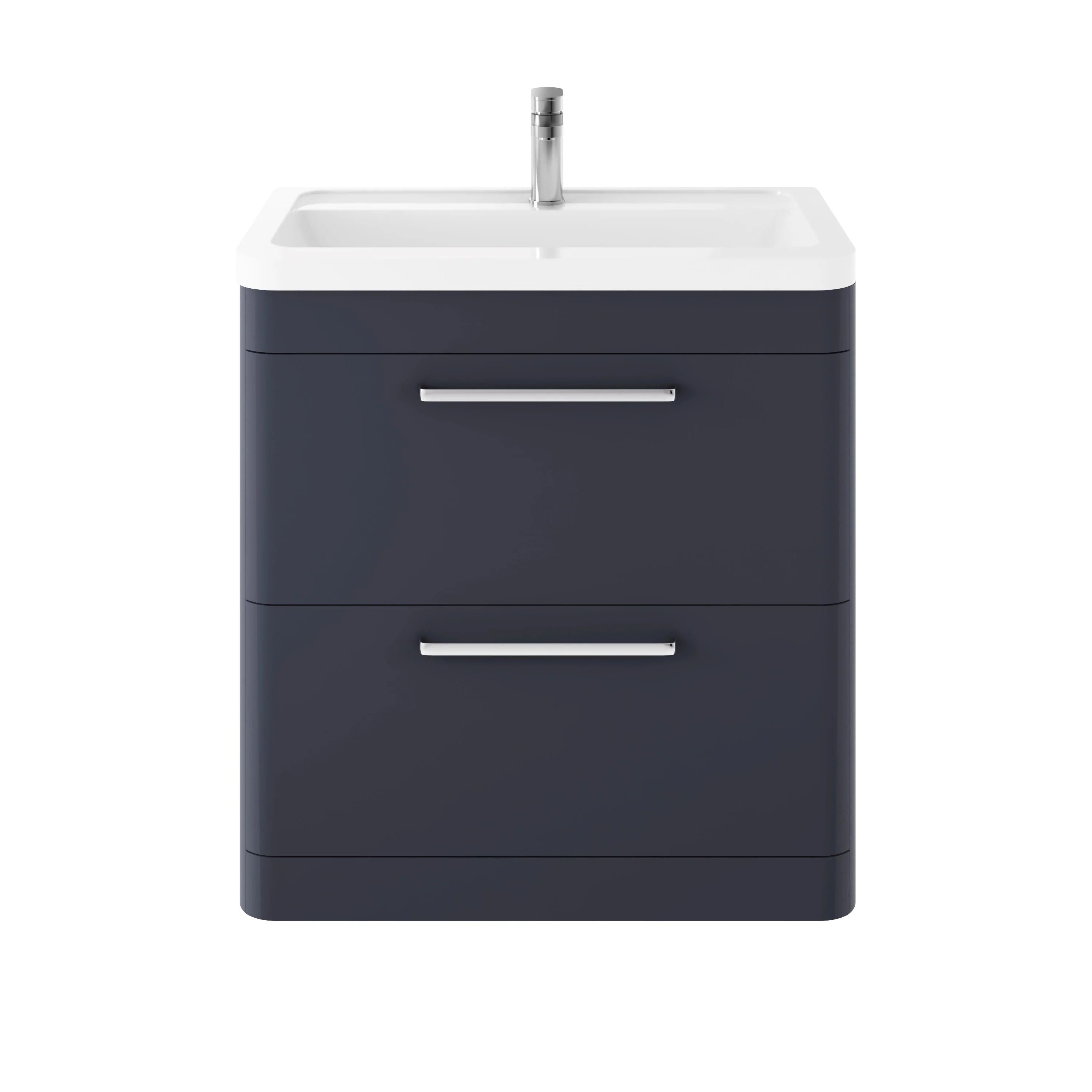 Hudson Reed Solar Floor Standing 800mm Cabinet & Ceramic Basin - Indigo Blue