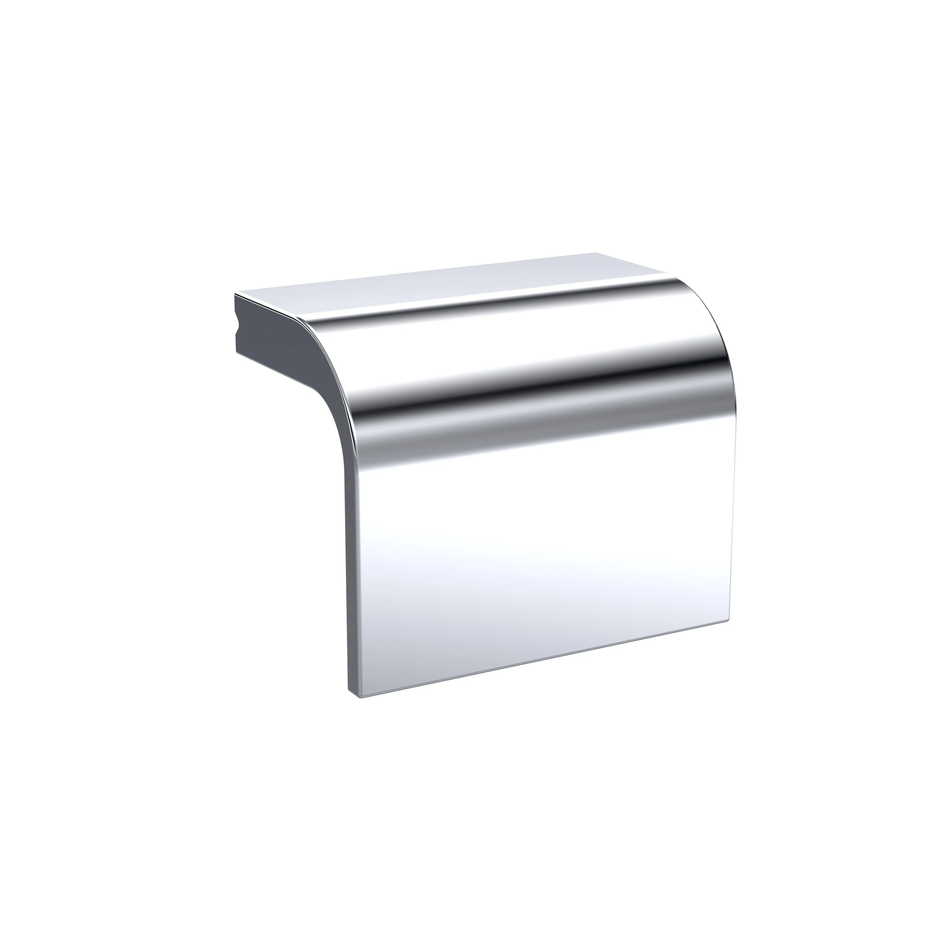 Hudson Reed Square Drop Knob Handle 40mm (32mm centre) - Chrome