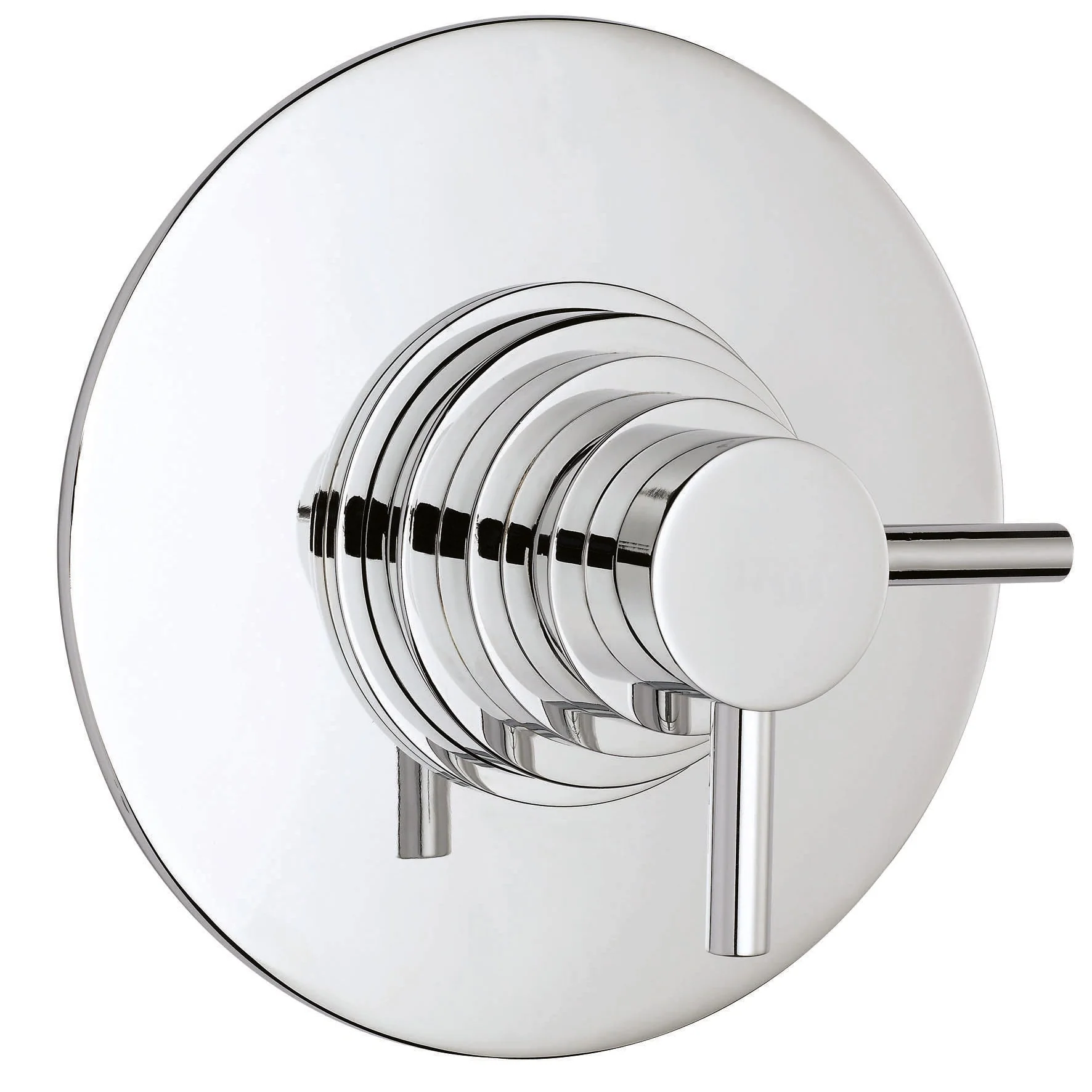 Hudson Reed Tec Dual Concealed Thermostatic Shower Valve - Chrome