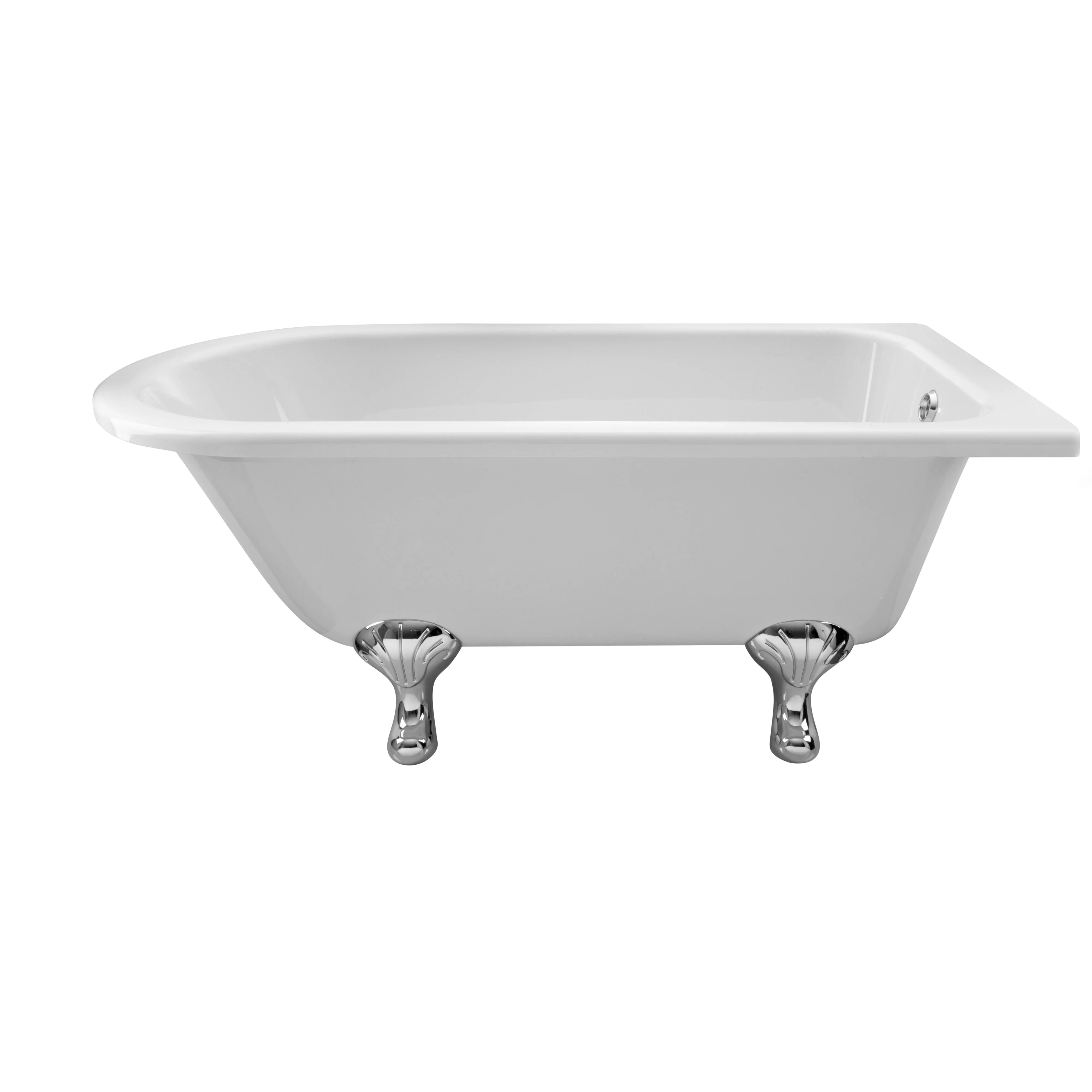 Hudson Reed Winterburn Freestanding Shower Bath - Corbel Leg Set (1500mm) - White