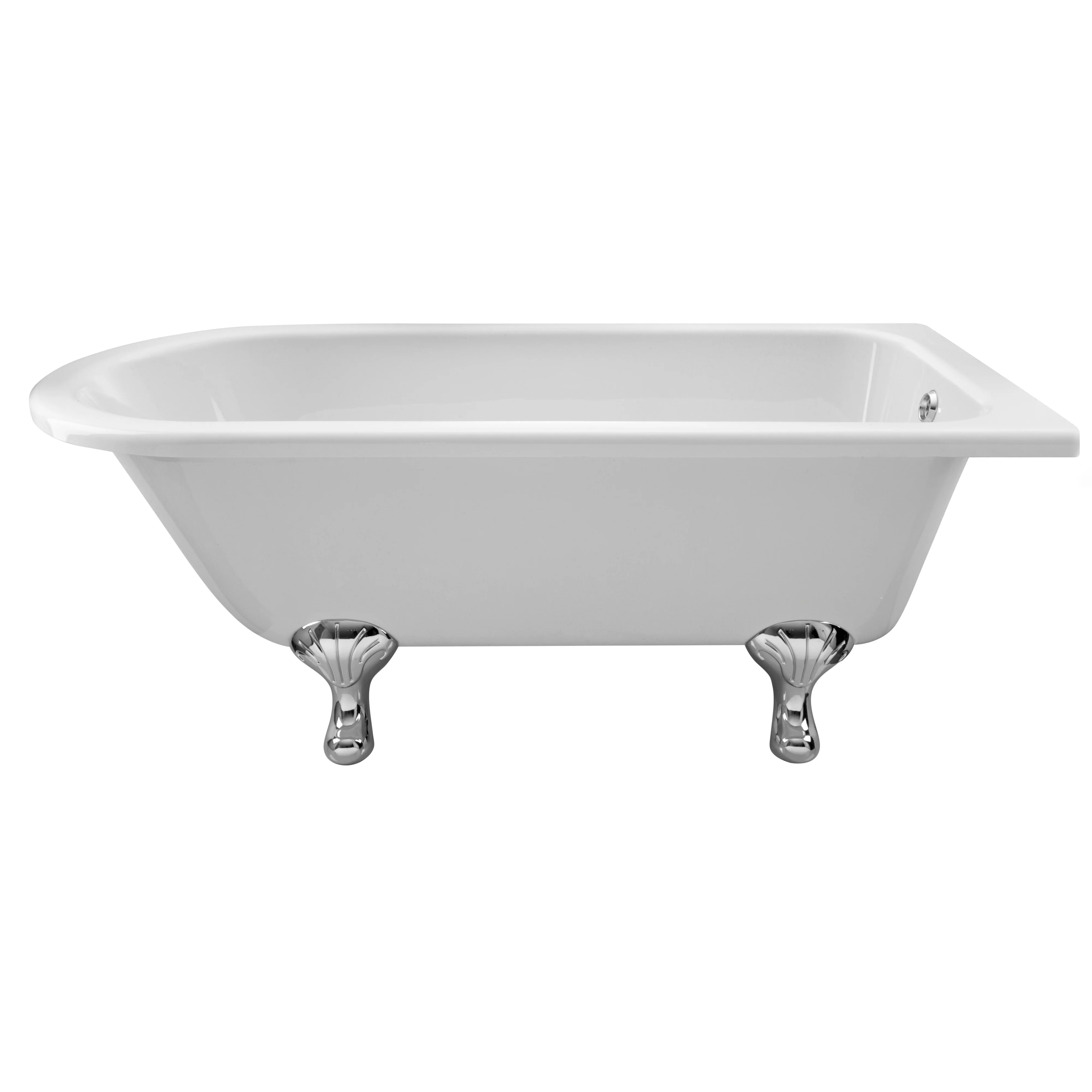 Hudson Reed Winterburn Freestanding Shower Bath - Corbel Leg Set (1700mm) - White