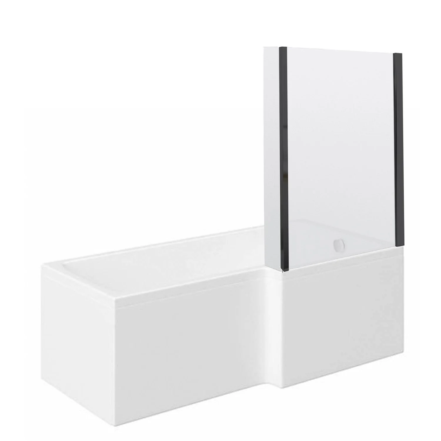L-Shaped 1700 x 850/700 Shower Bath - Image 14