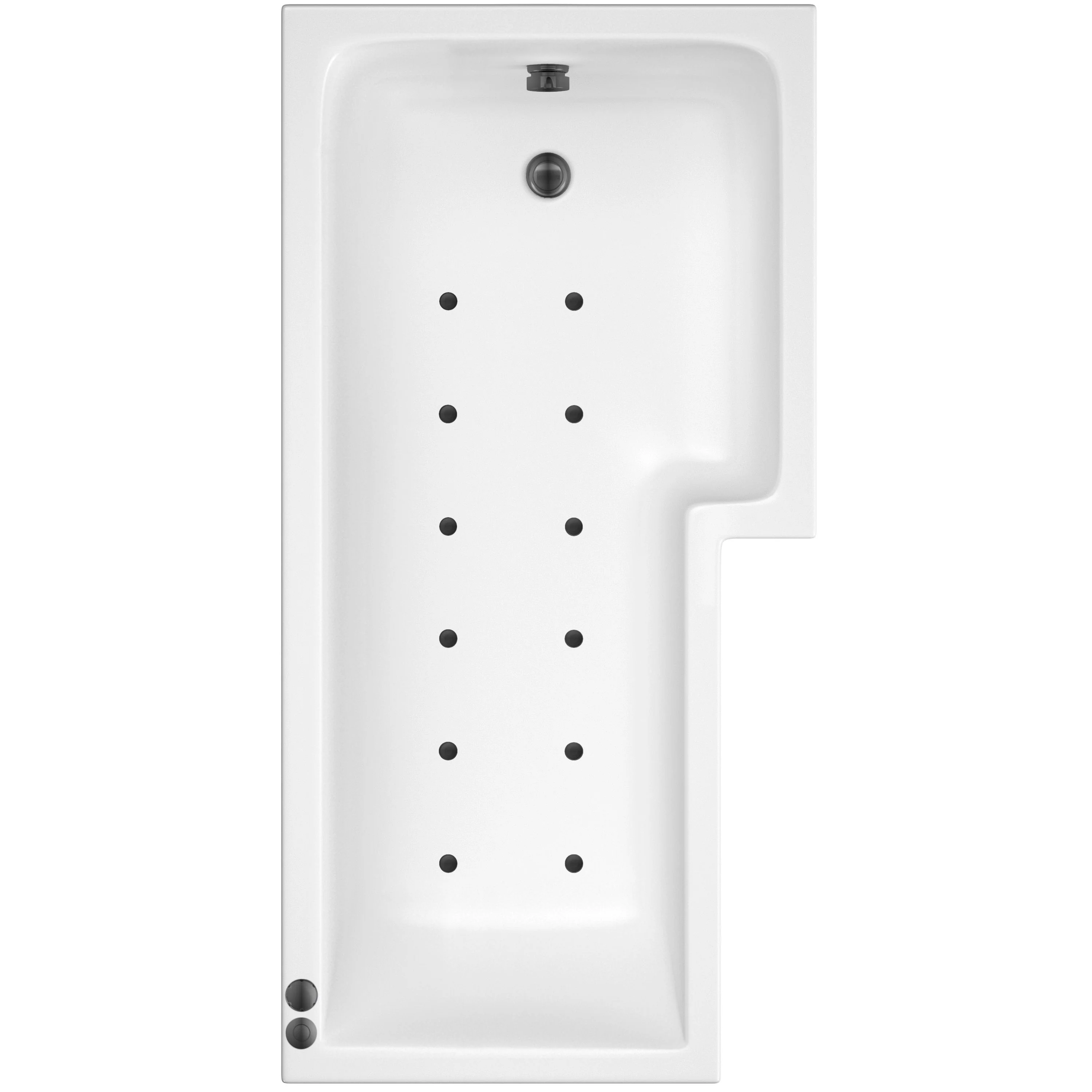 L Shaped Hydrotherapy Air SPA Bath - 1500mm - Image 6