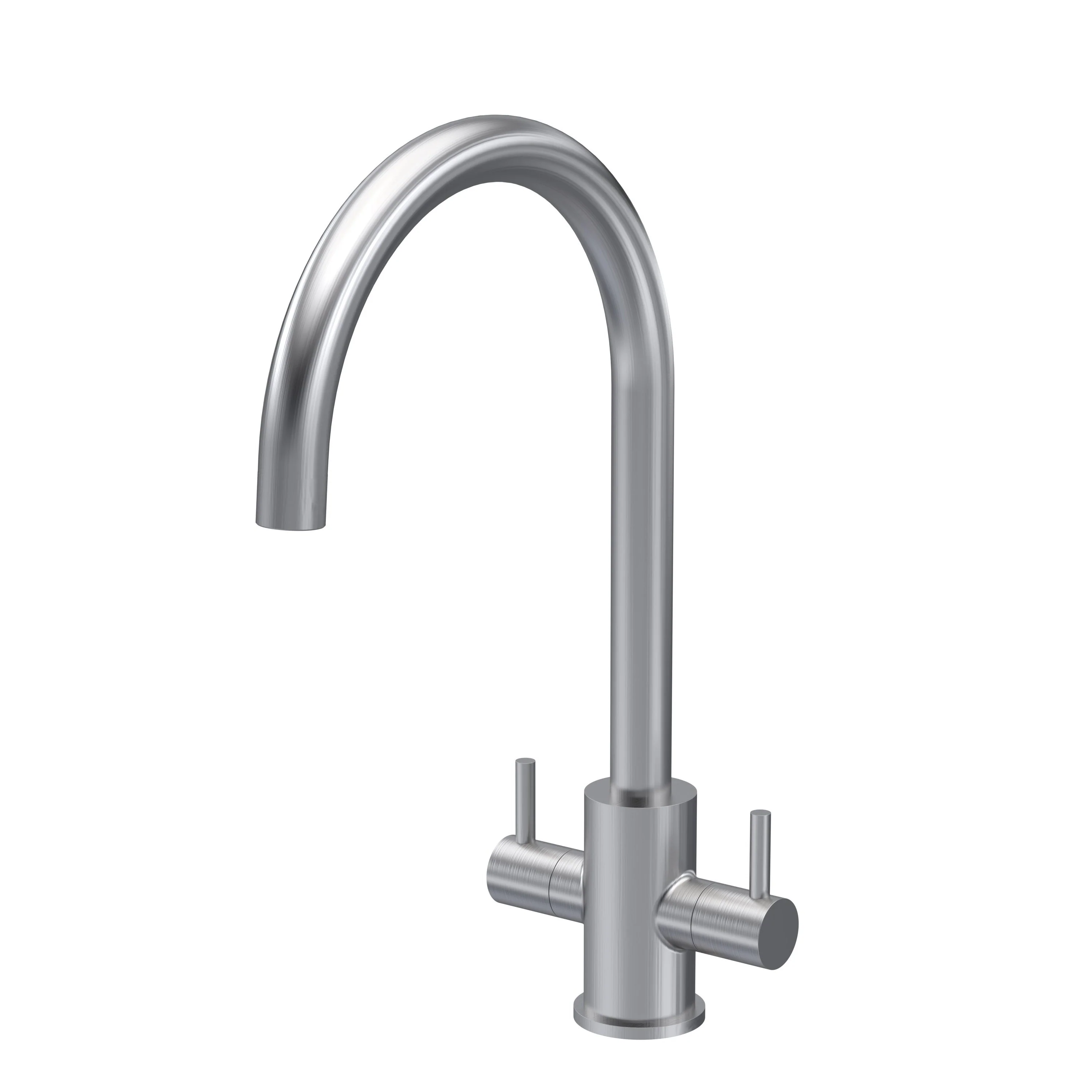 Lachen Mono Dual Lever Brushed Nickel - Brushed Nickel