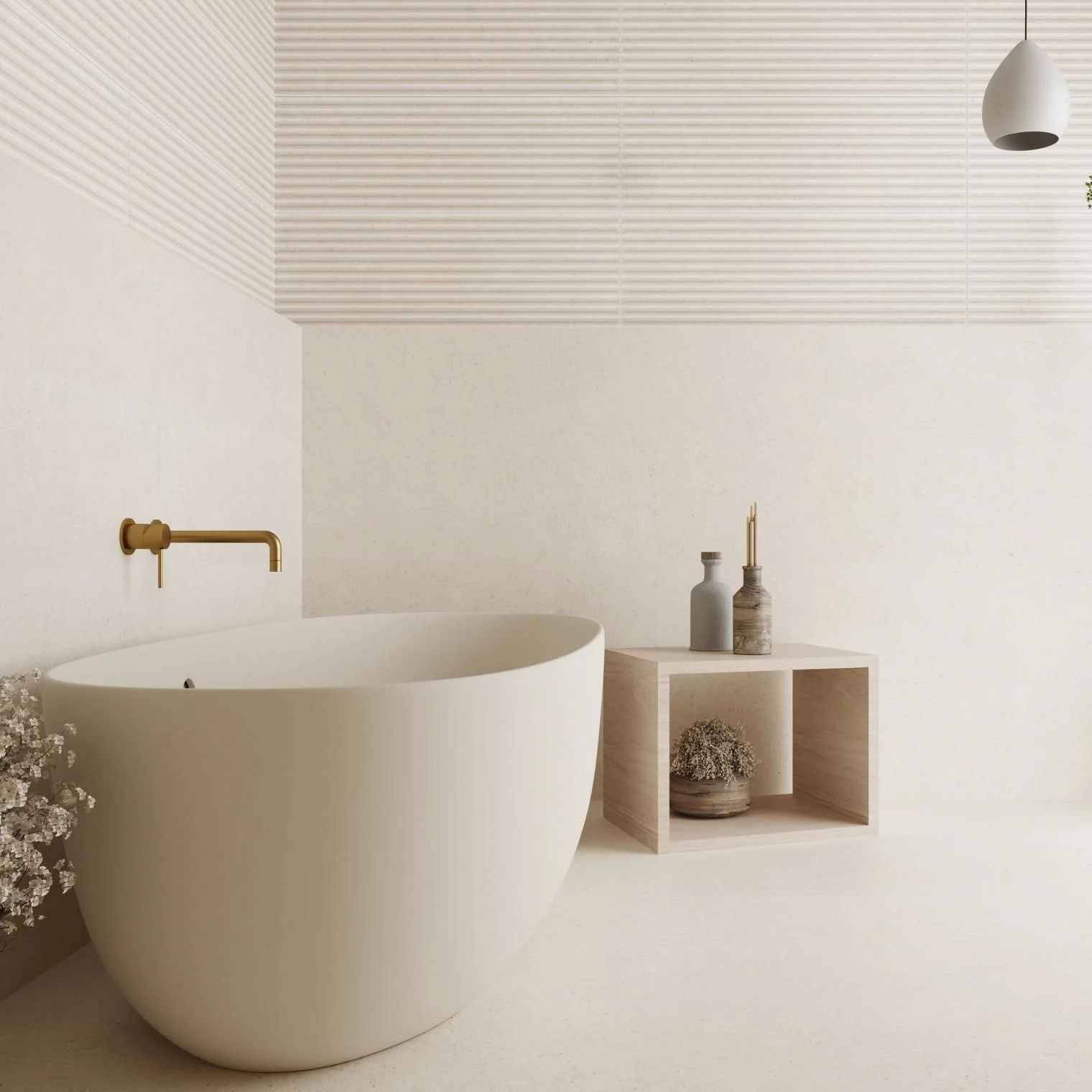 Lambton Blanco Rectangular Tile