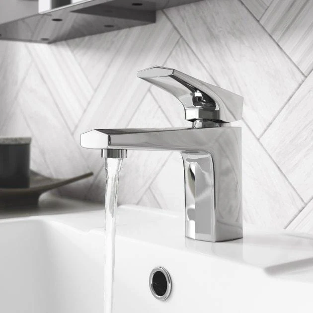 Laurel Deck Mounted Single Lever Basin Mixer Tap - Image 2