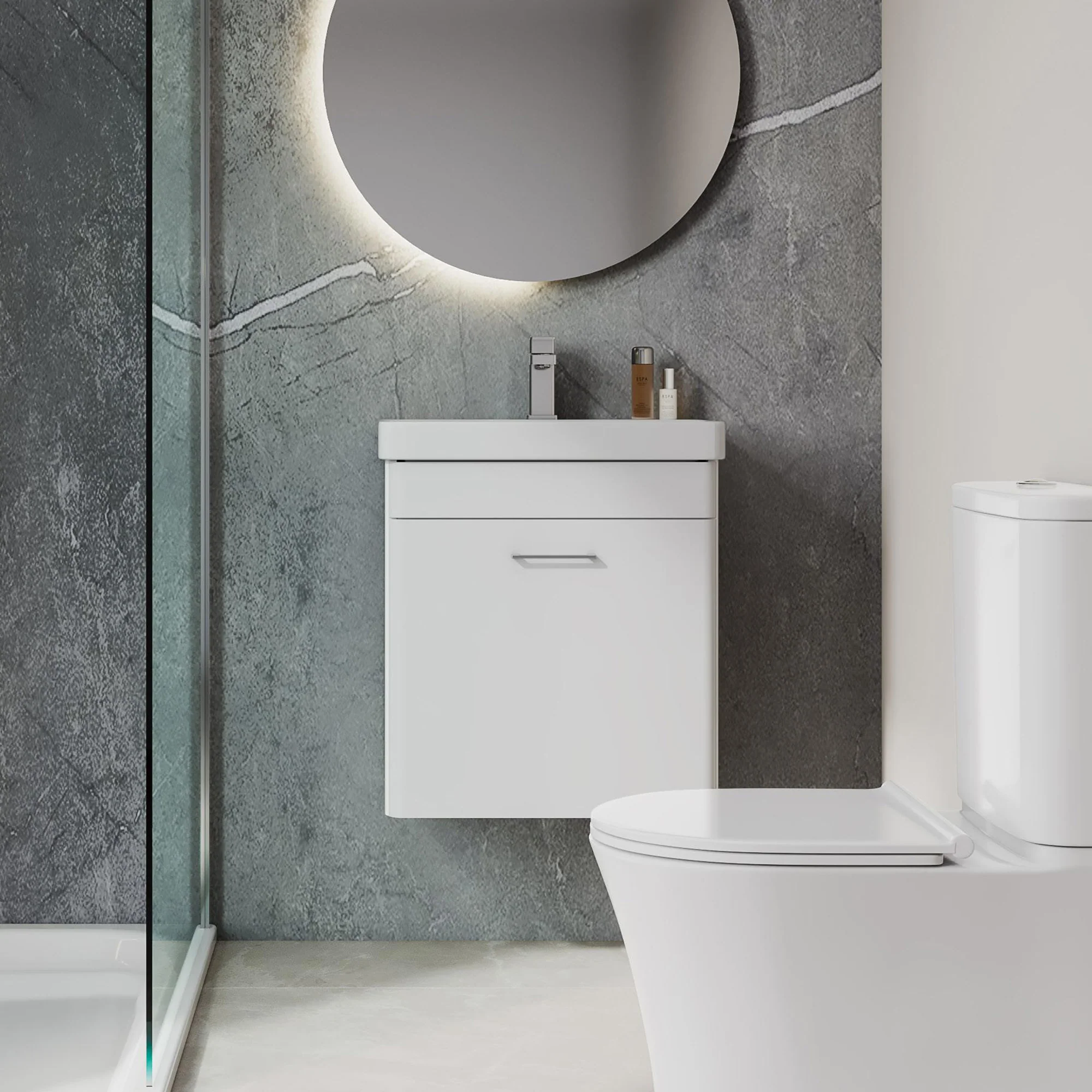 LECICO Layla Curved Vanity Basin - 50cm - Image 3