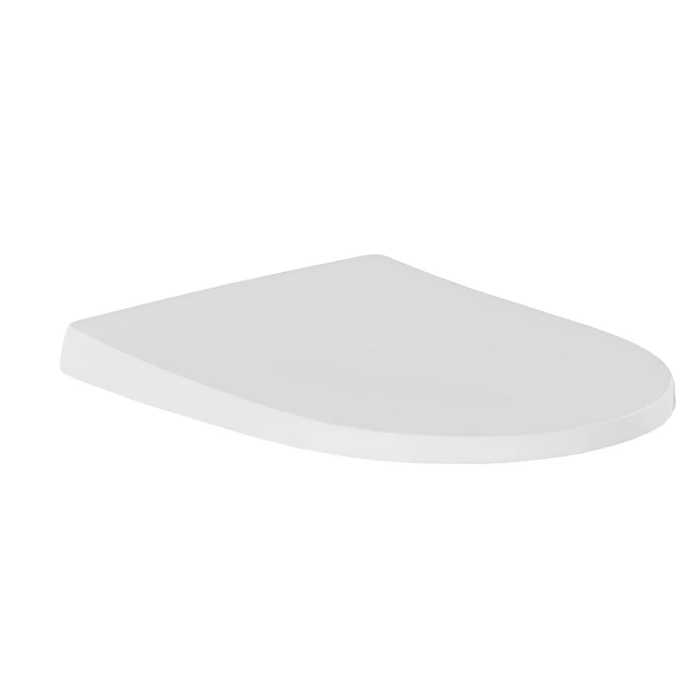 LECICO Layla Round Rimless Sanitaryware - Soft Close Round Wrap Over Seat - Image 2
