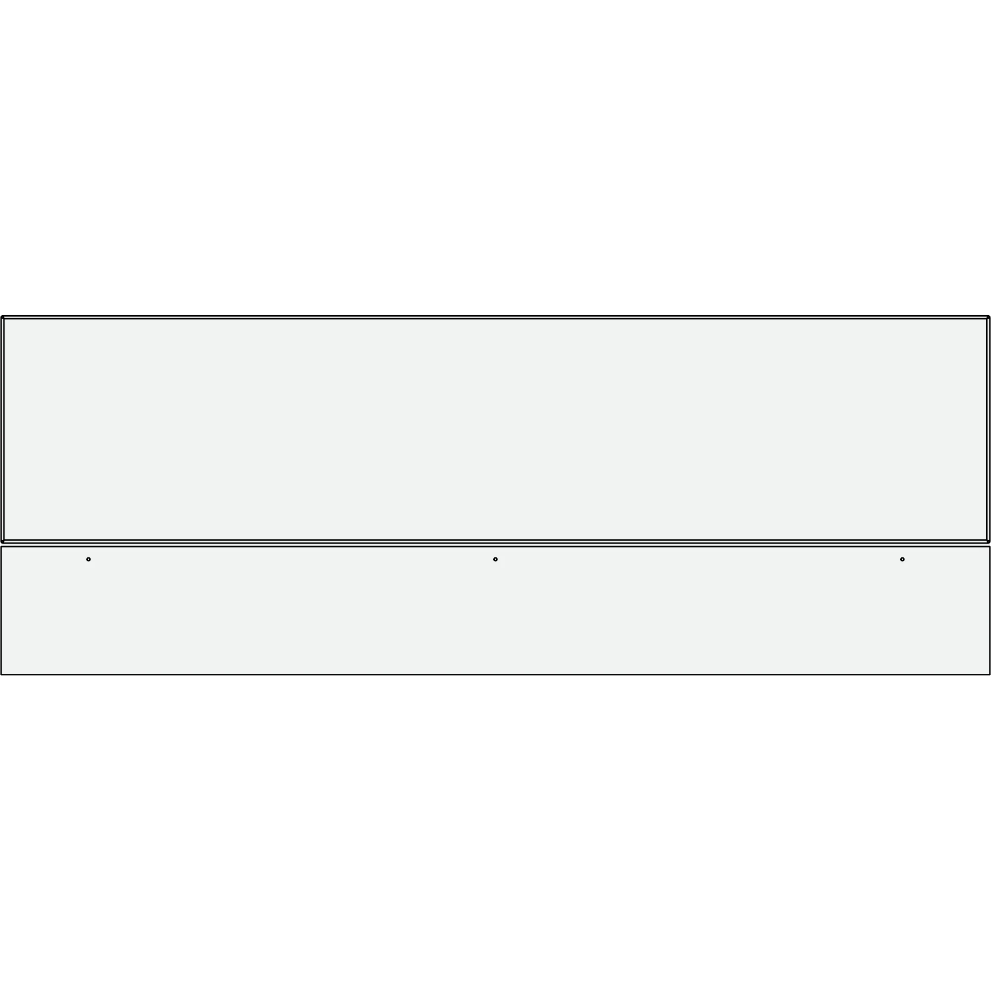 LECICO Mdf Bath Panels - 1700 - Gloss White
