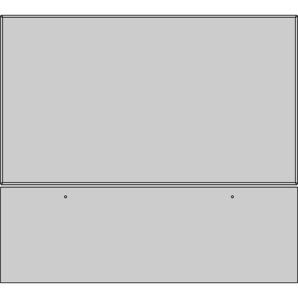 LECICO Mdf Bath Panels - 700 - Matt Light Grey