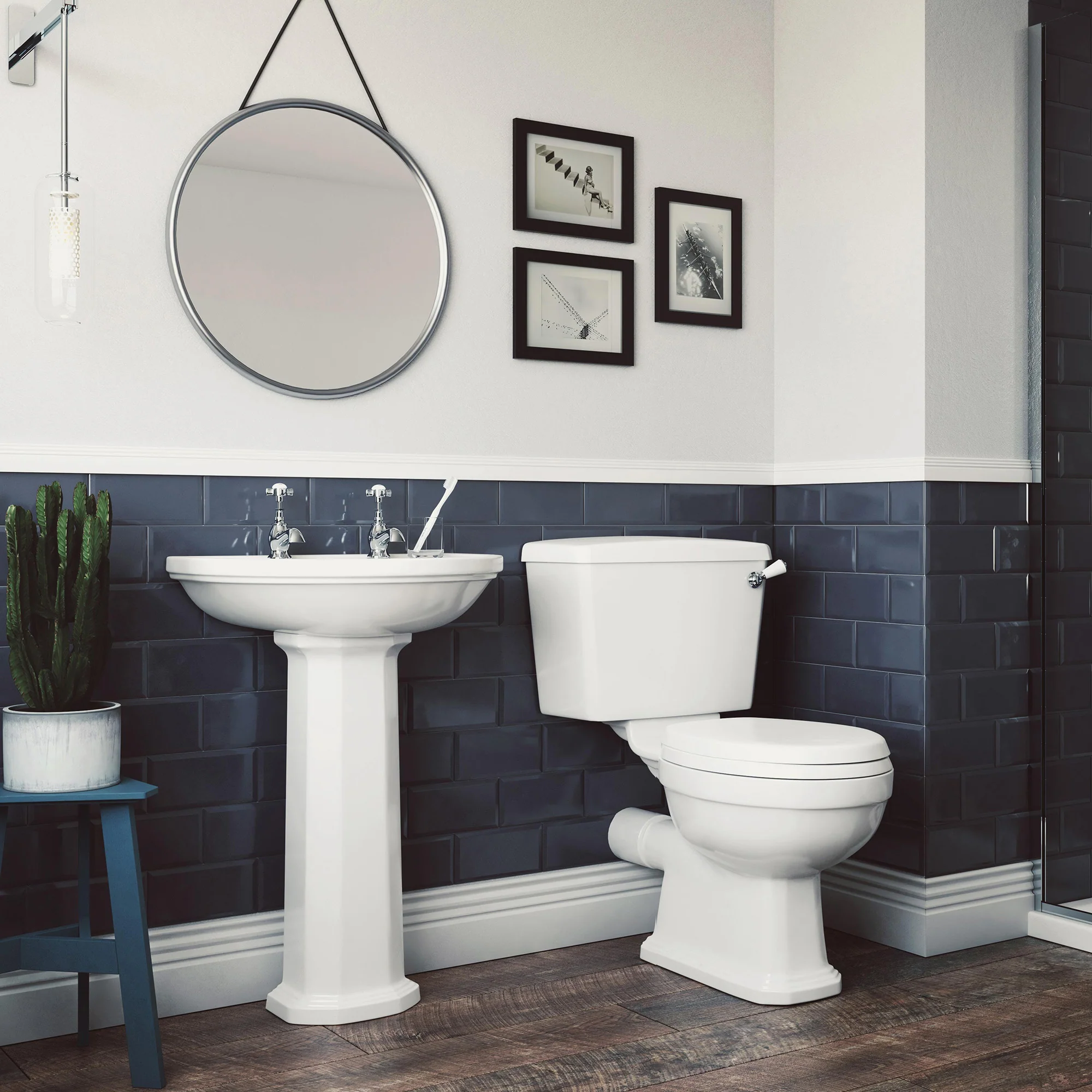 LECICO Saffia Sanitaryware - Close Coupled Pan - Image 3
