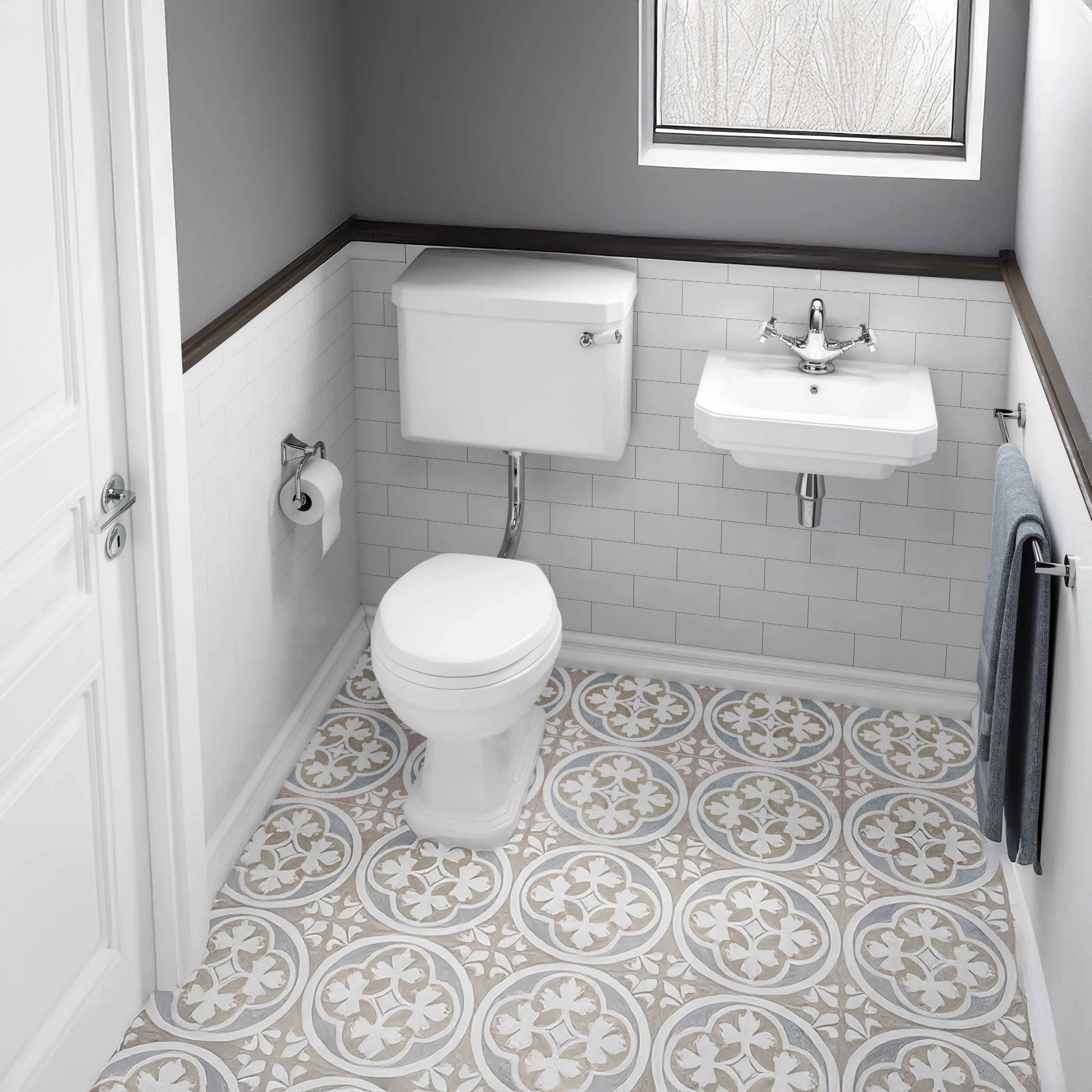 LECICO Saffia Sanitaryware - High and Low Level Pan - Image 4