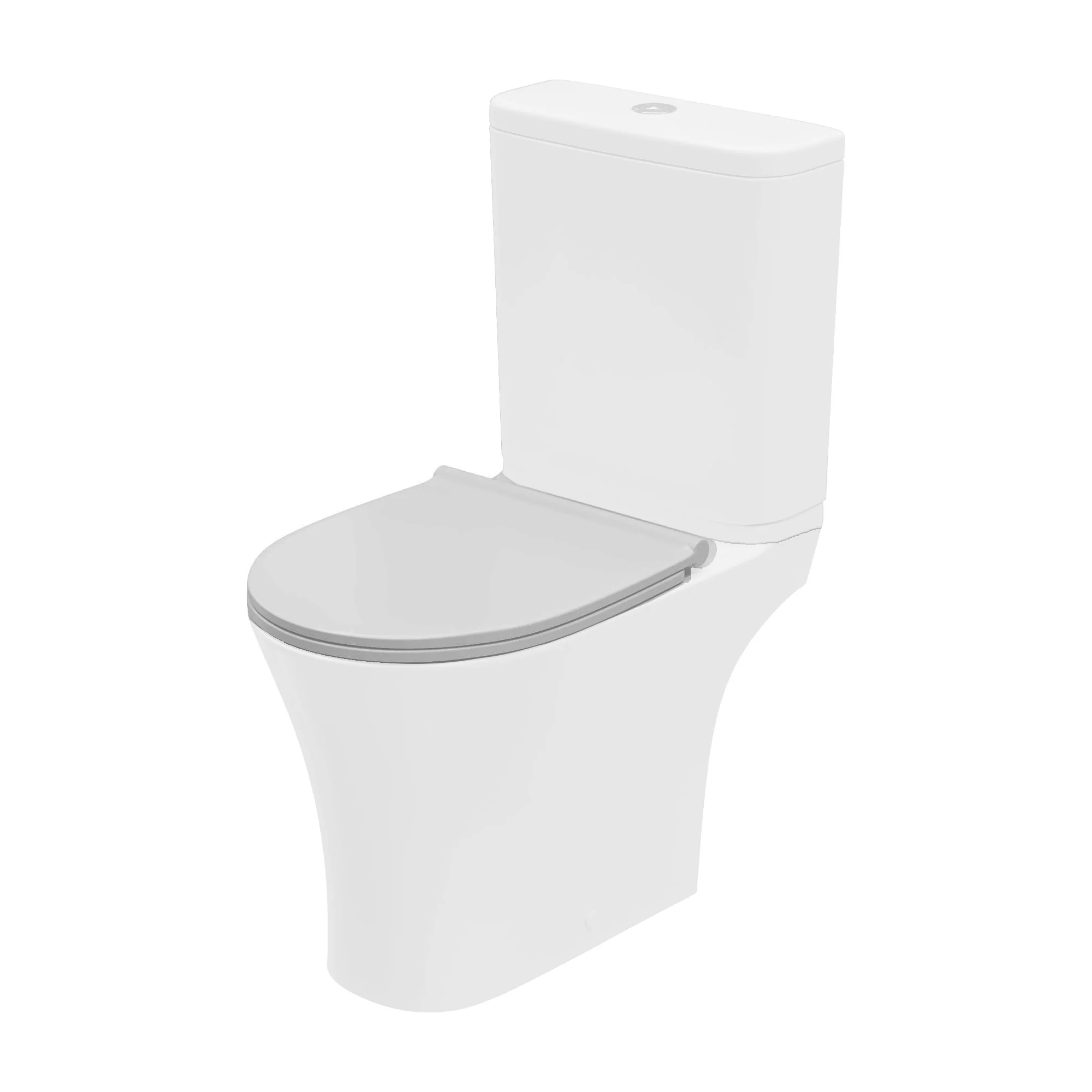 LECICO Shani Round Rimless Sanitaryware - Sandwich Soft Cose Seat - Image 2