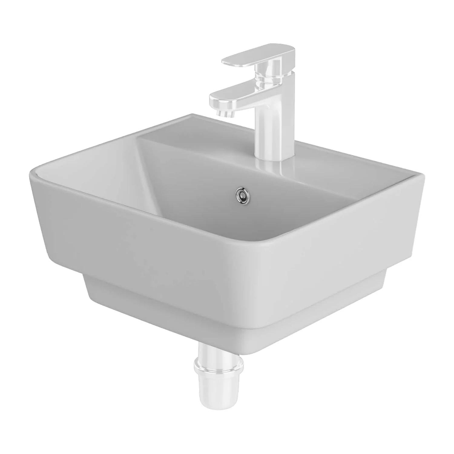 LECICO Zara 1Th Square Basin - 35cm