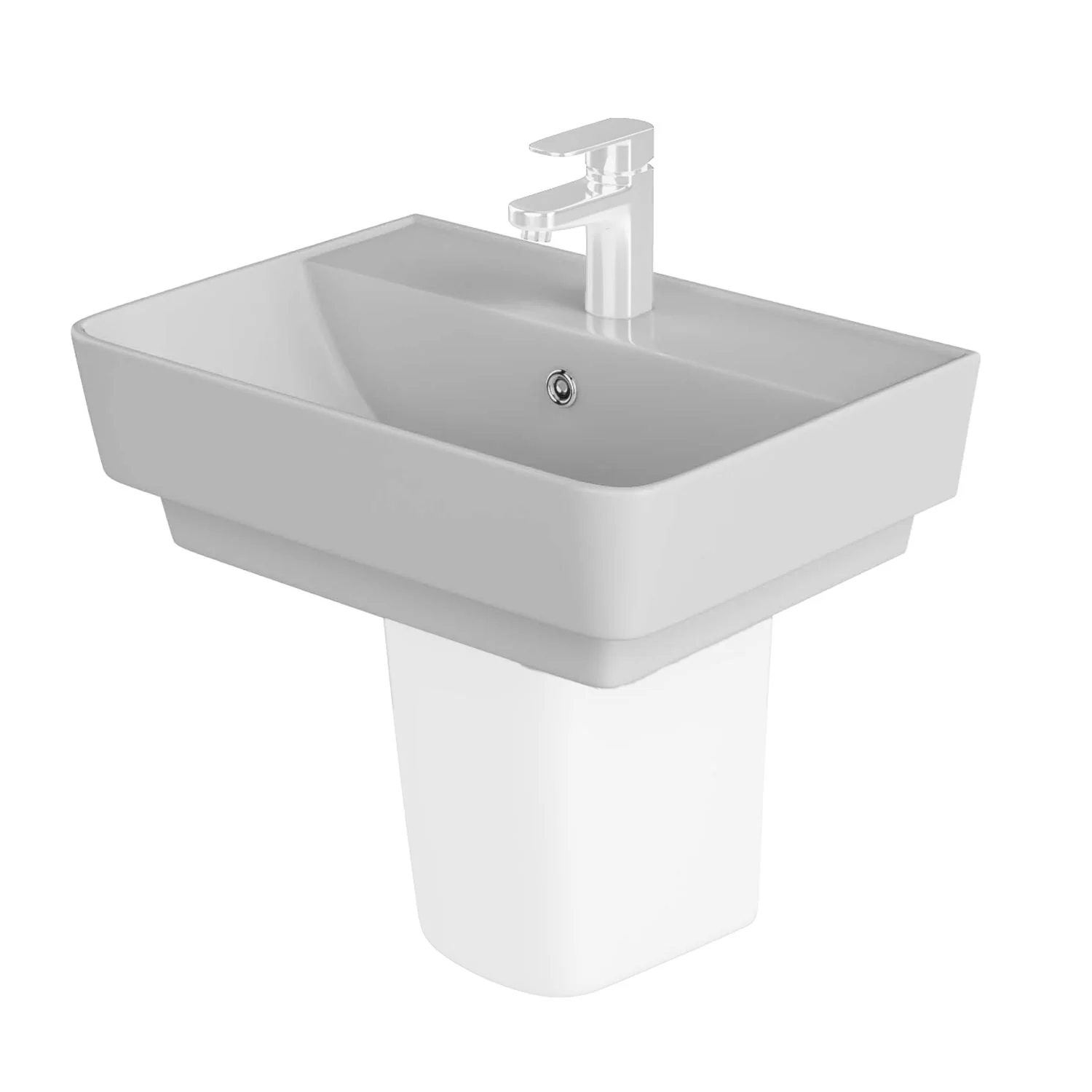 LECICO Zara 1Th Square Basin - 50cm