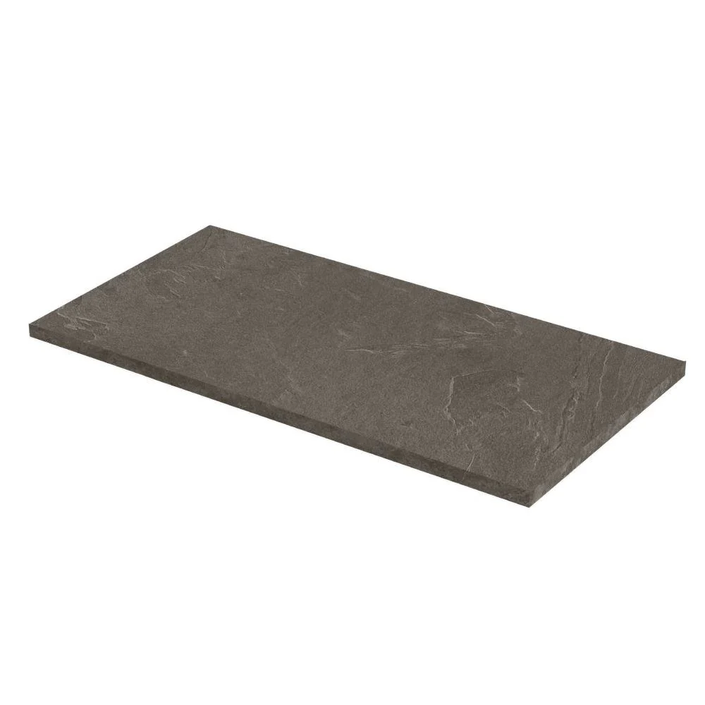 LECICO Zara 22mm Slab Top - Slate Grey - 80cm