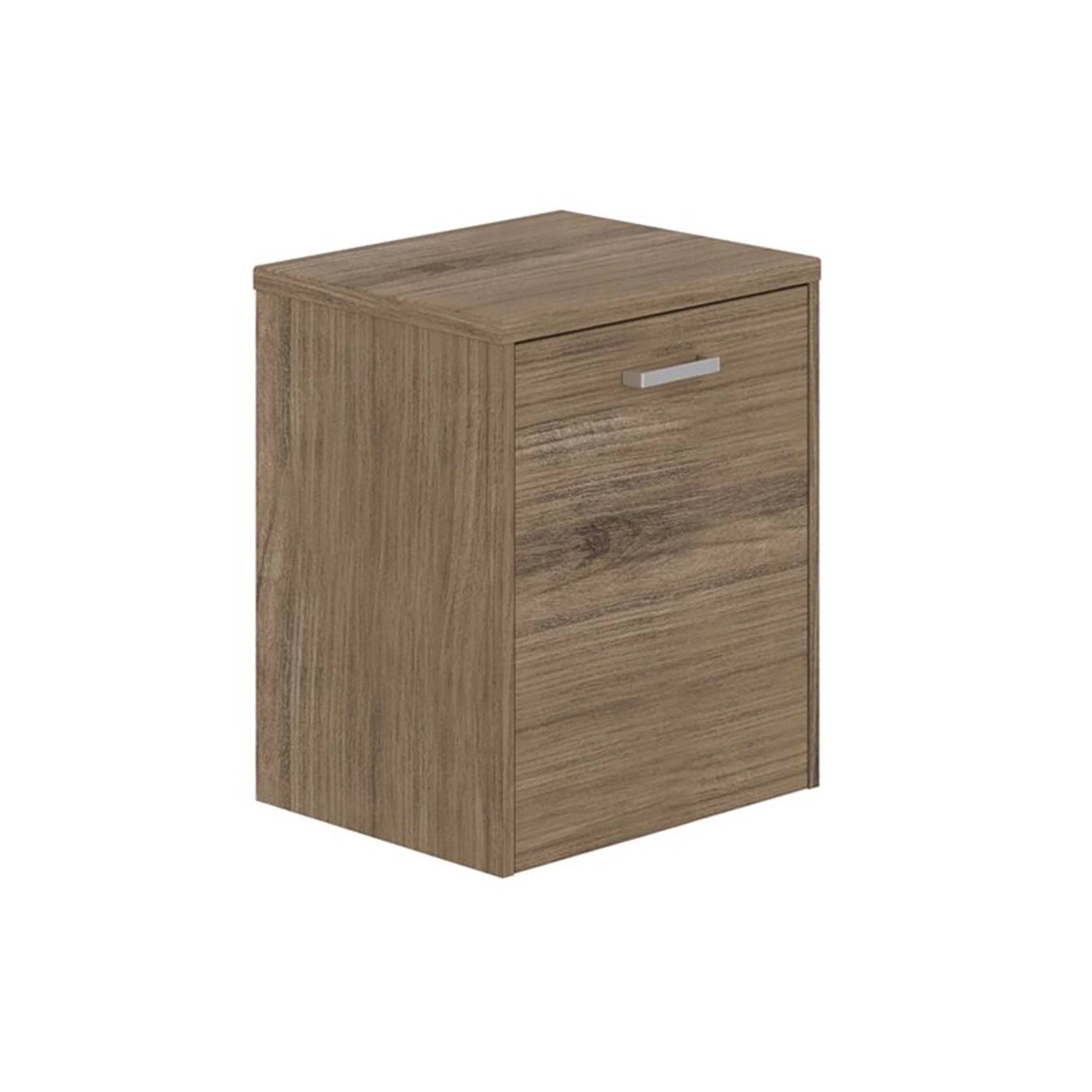 LECICO Zara 50cm 1-Drawer Wall Hung Vanity Unit - Oak - Image 2