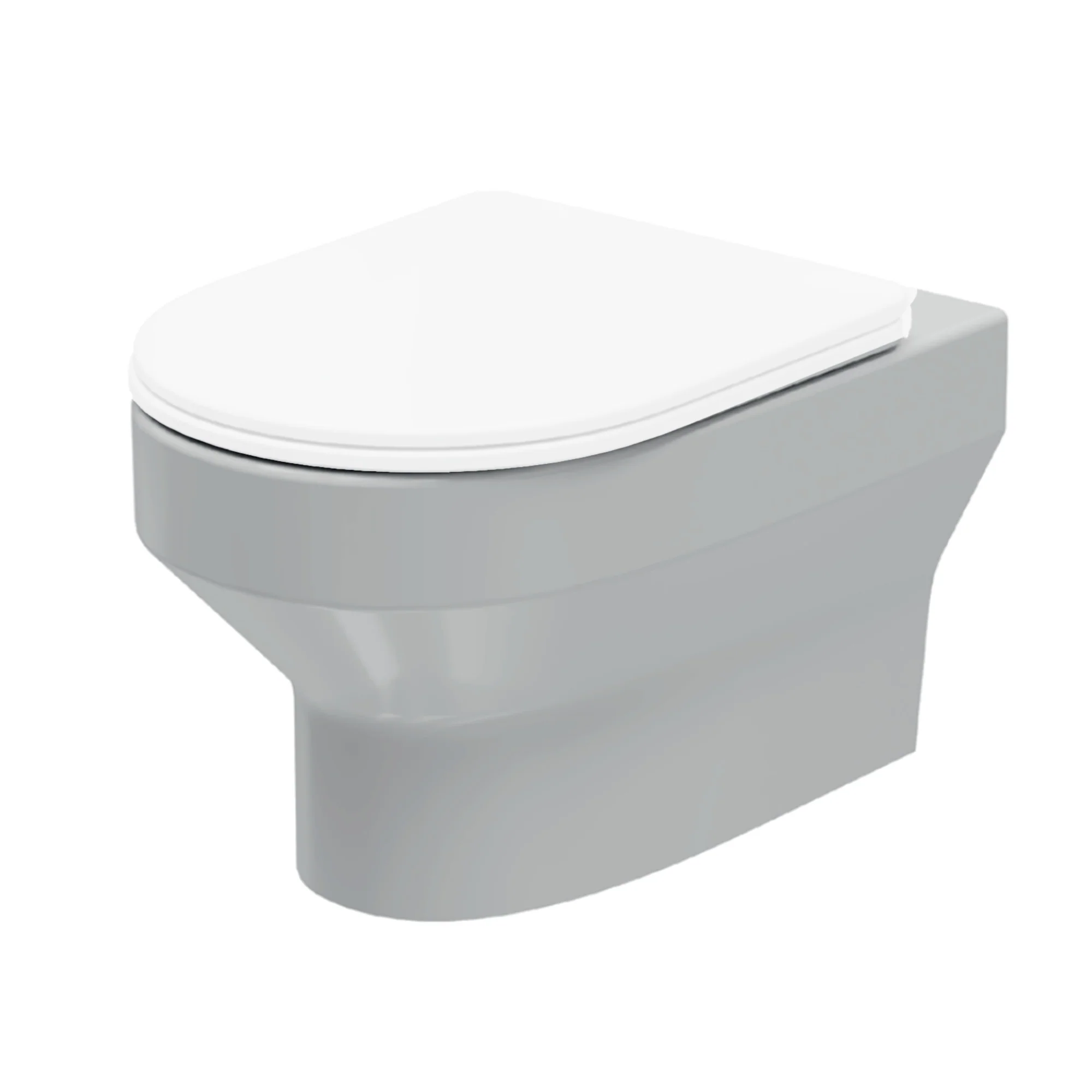 LECICO Zara Round Rimless WC - Wall Hung Pan - Image 2