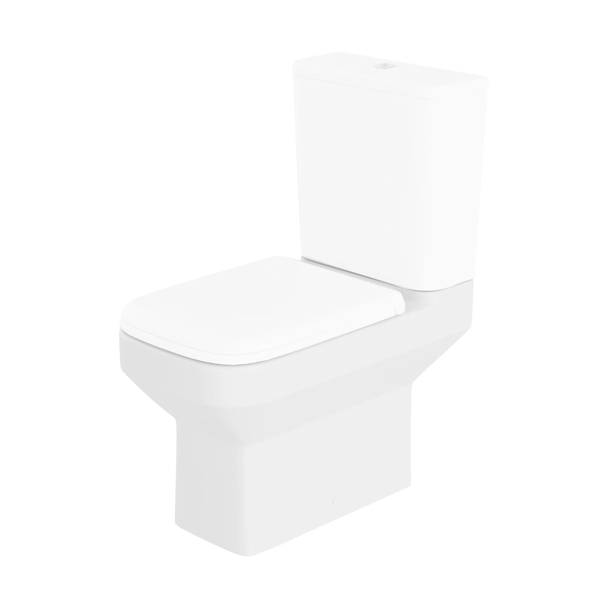 LECICO Zara Square Rimless WC - Close Coupled Pan